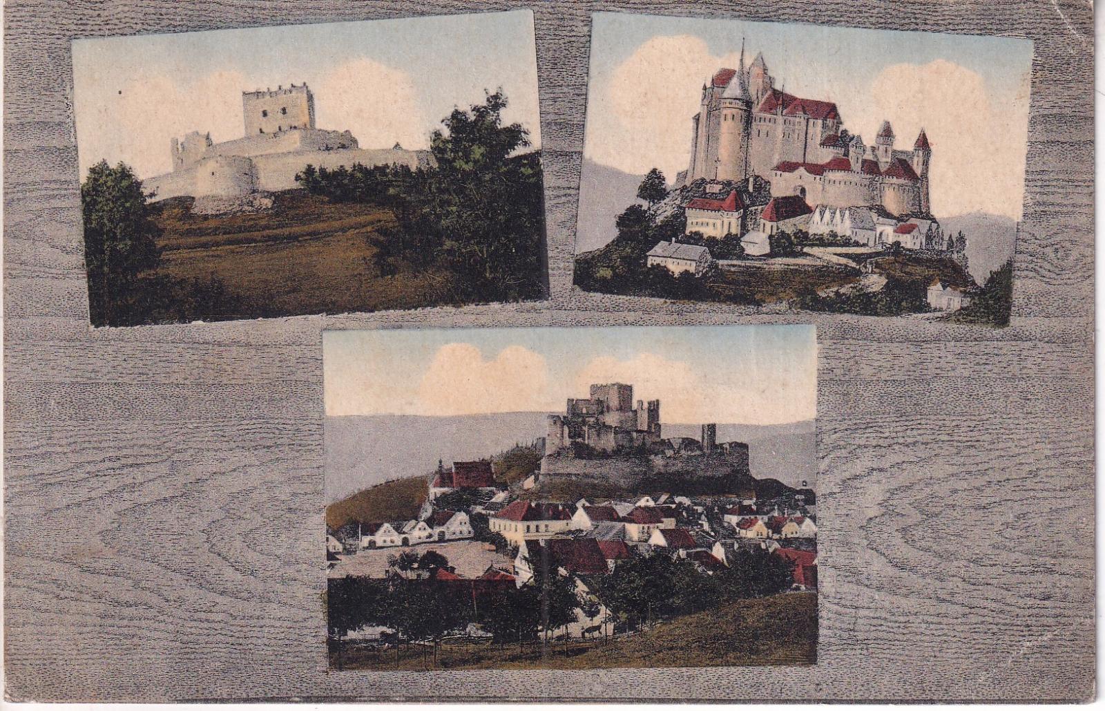 Pohled na hrad Rábí