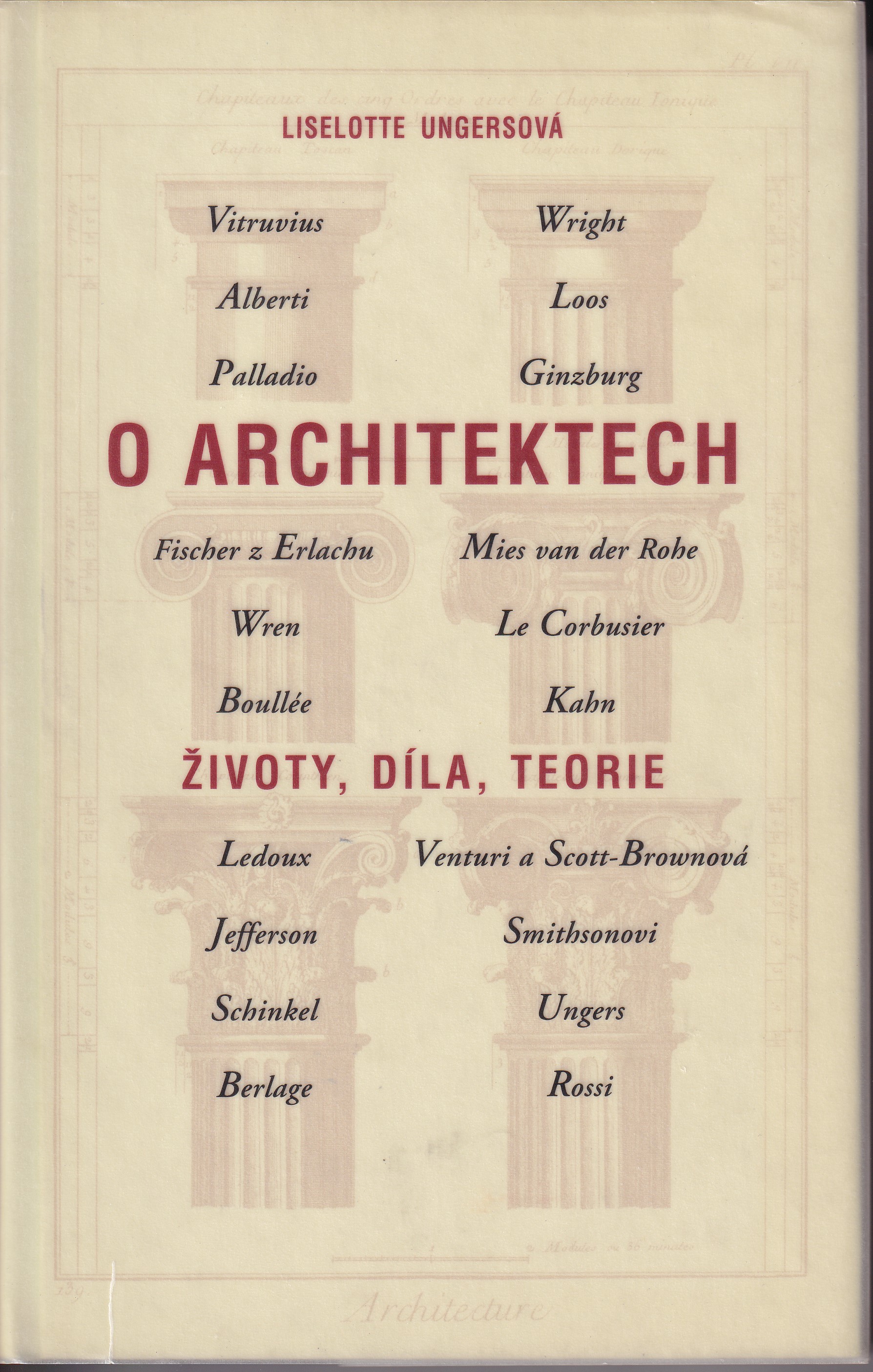 O architektech  životy, díla, teorie