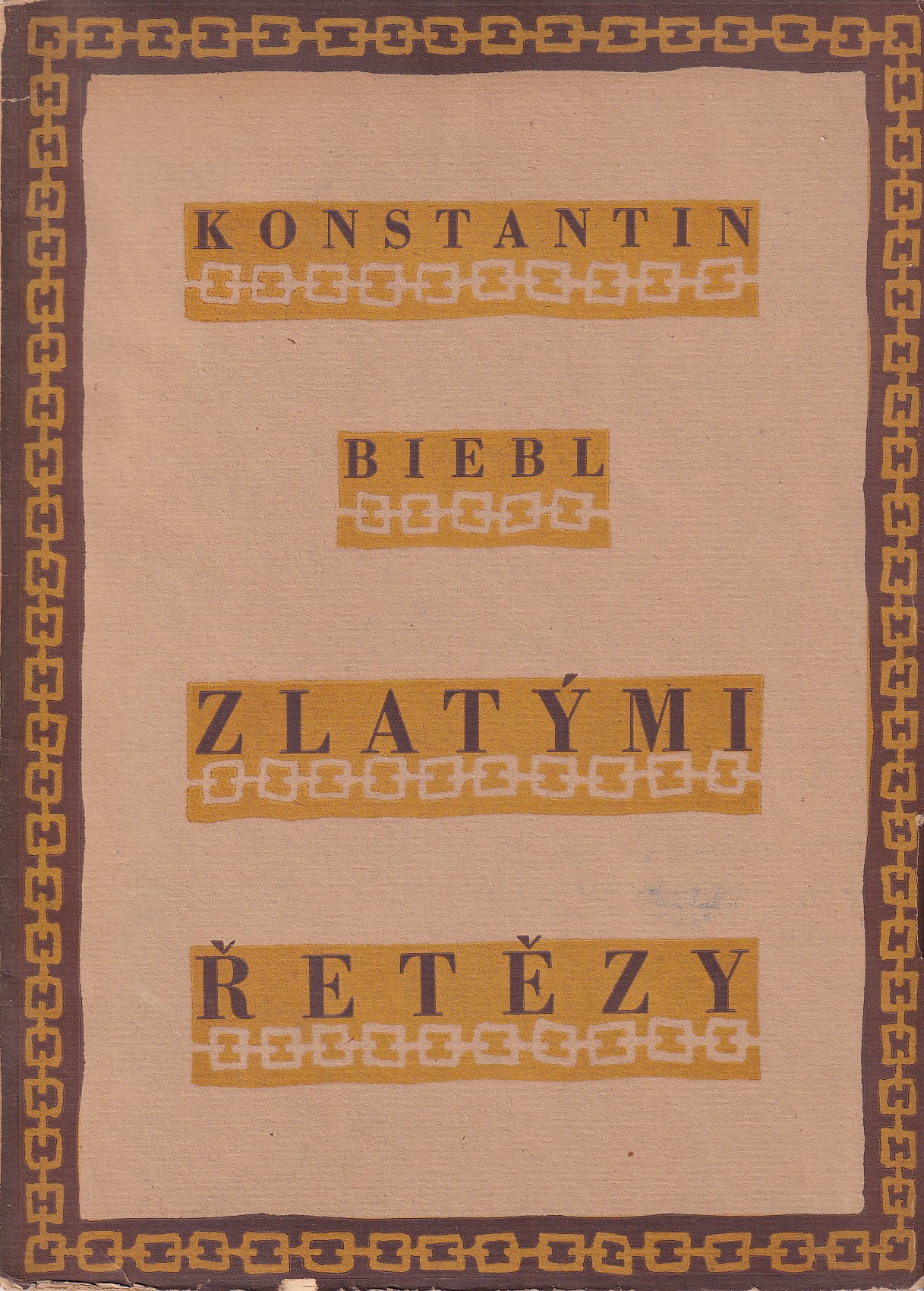 Zlatými řetězy / úprava Josef Čapek