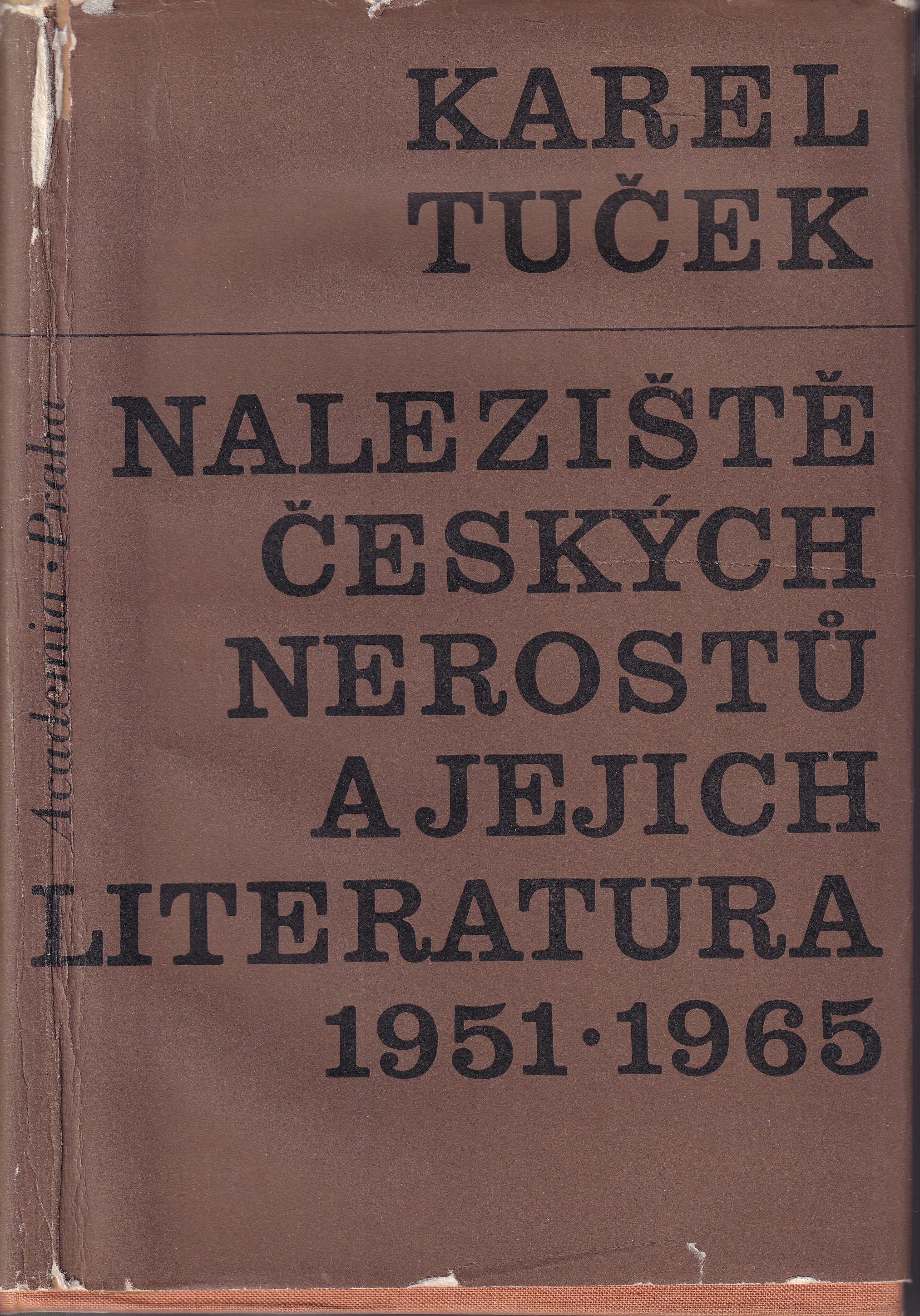 Naleziště českých nerostů a jejich literatura 1951-1965