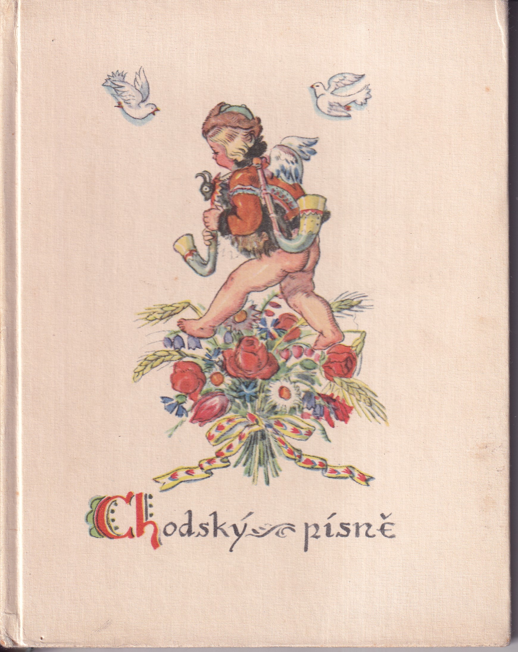 Chodský písně - podpis ilustrátorky