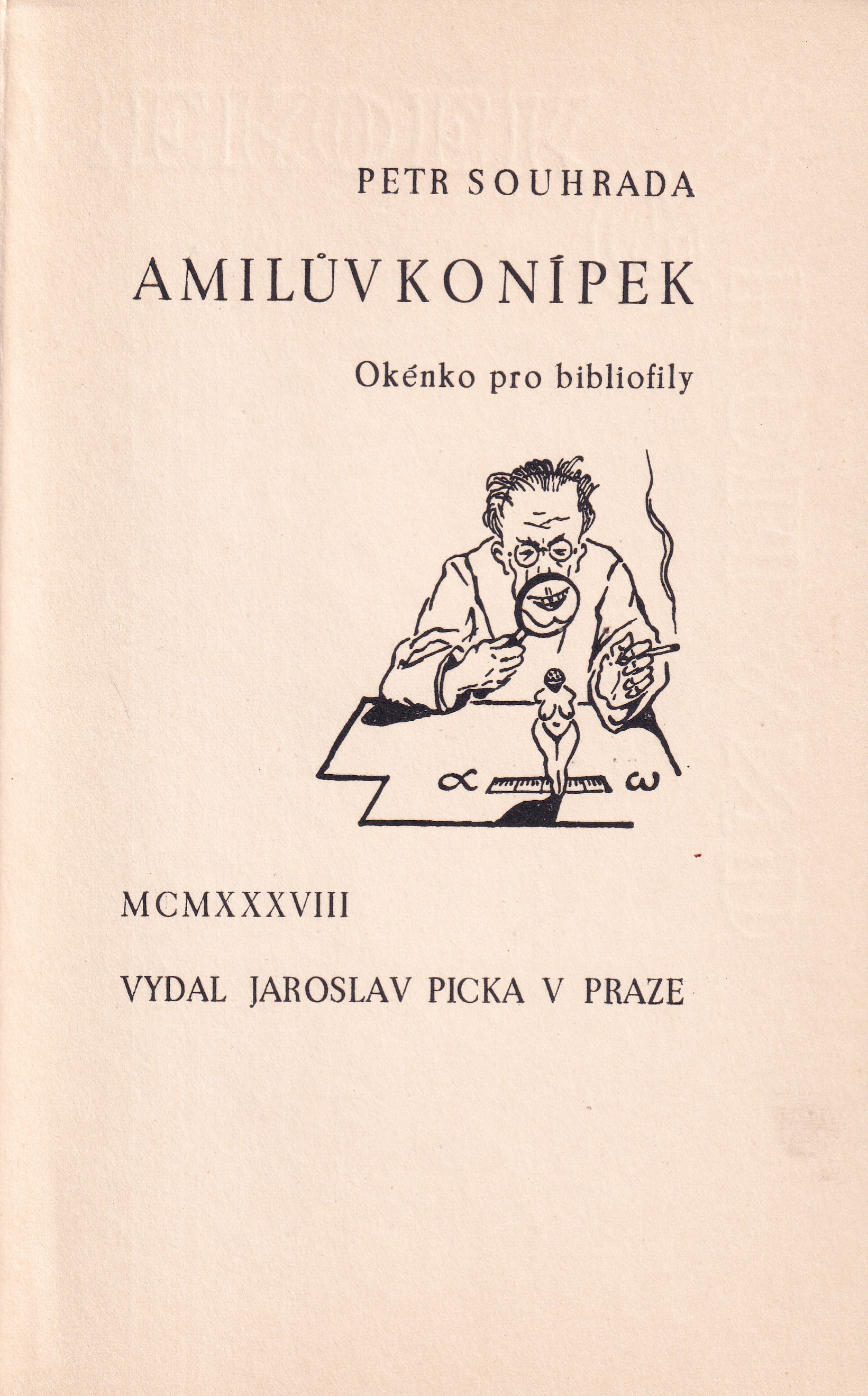 Amilův Konípek : Okénko pro bibliofily