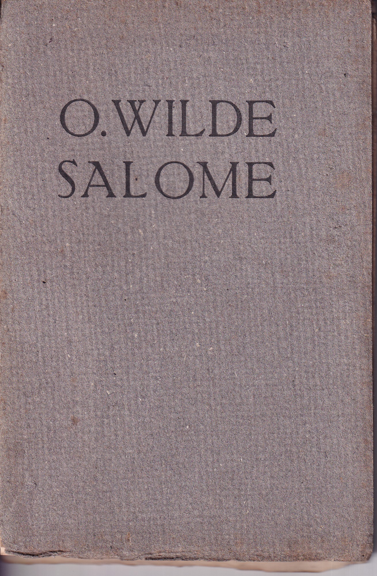 Salome, Oscar Wilde