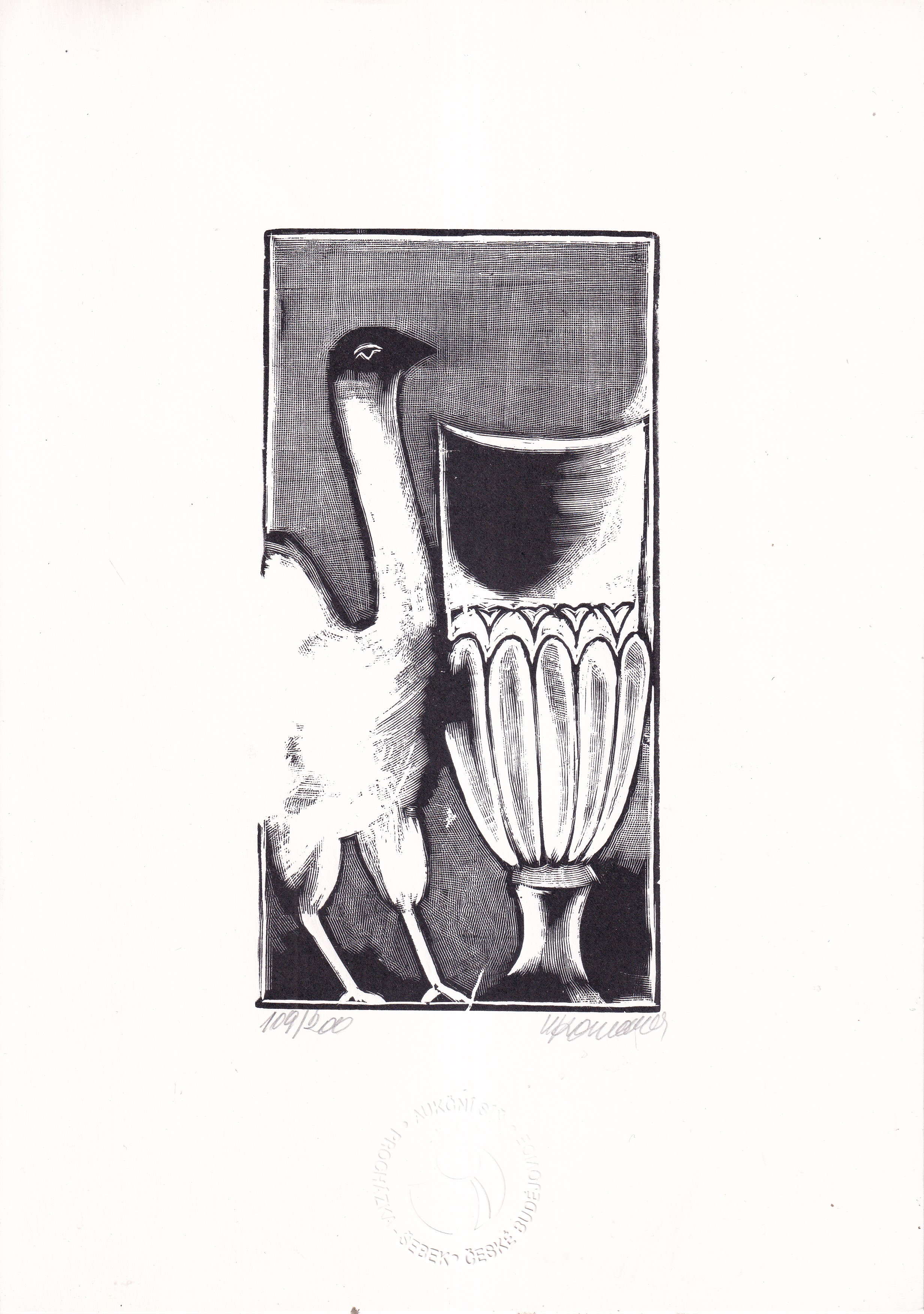 Vladimír Komárek - Labuť a číše