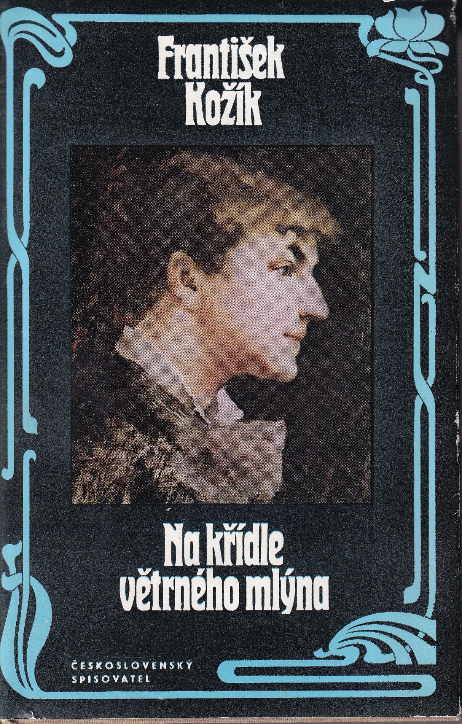 Na křídle větrného mlýna podpis autora