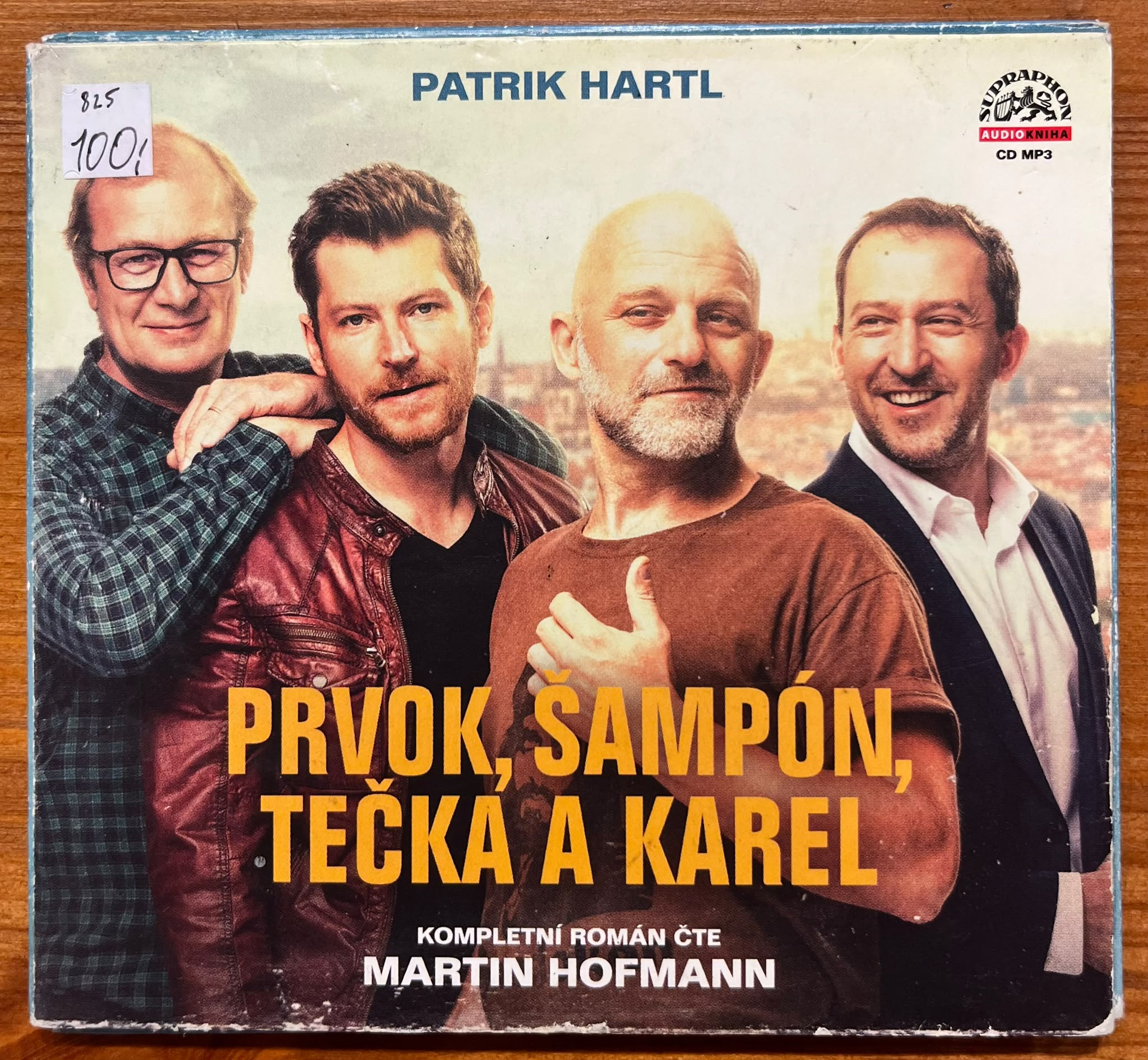 CD MP3, audiokniha Patrik Hartl : Prvok, šampón, tečka a Karel