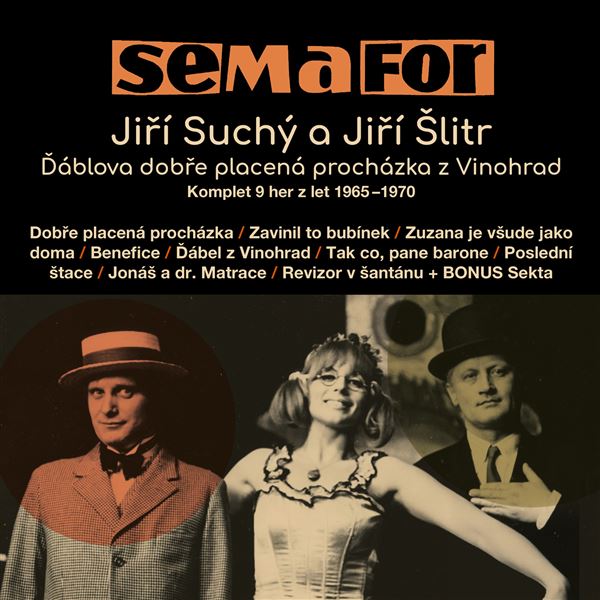 CD Semafor - Komplet 9 her z let 1965-1970