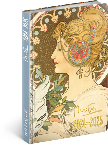 18měsíční diář Petito 2024/2025 Alfons Mucha