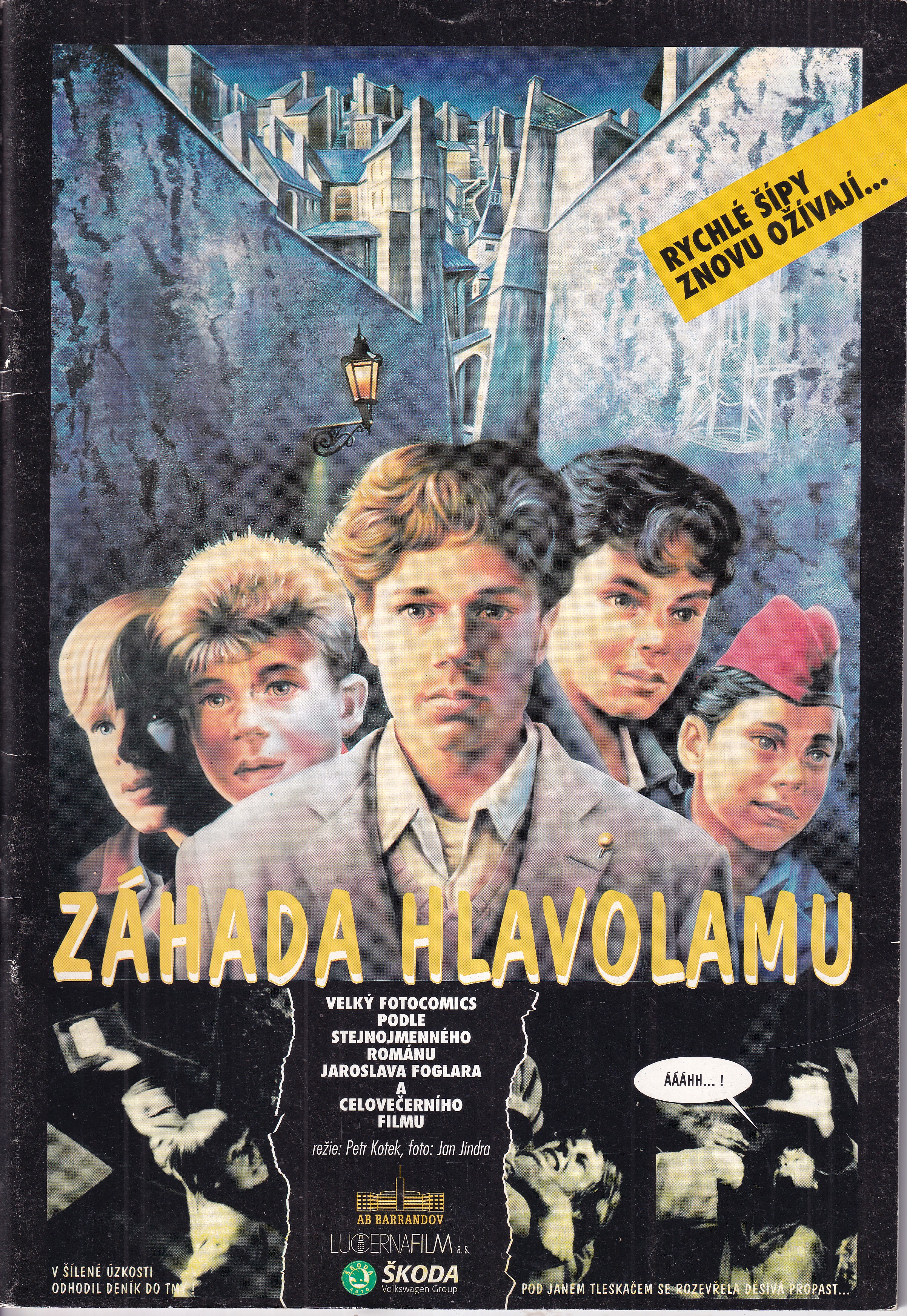 Záhada hlavolamu : velký fotocomics podle stejnojmenného románu Jaroslava Foglara a celovečerního filmu