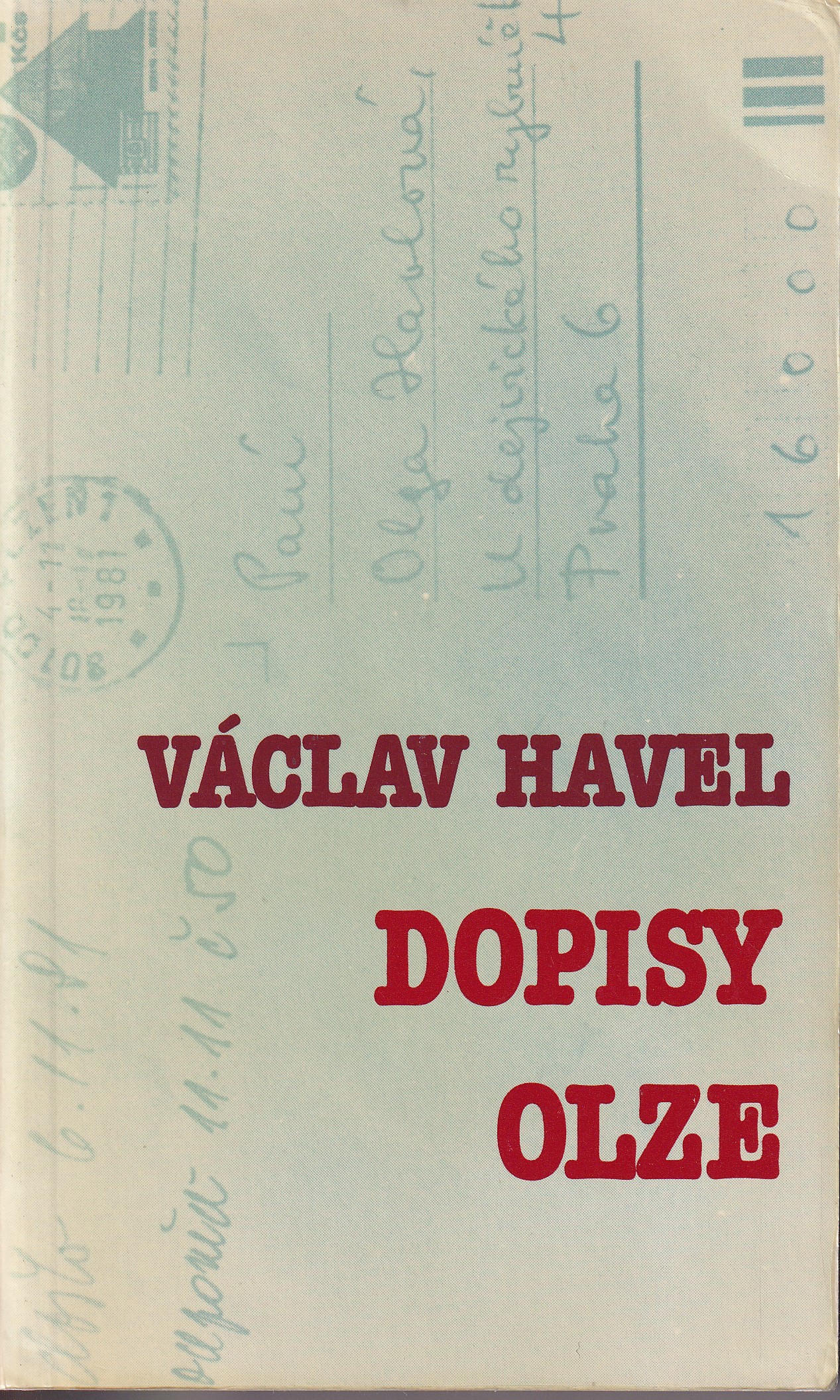 Dopisy Olze : červen 1979 - září 1982