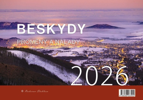 Beskydy 2026 - nástěnný kalendář