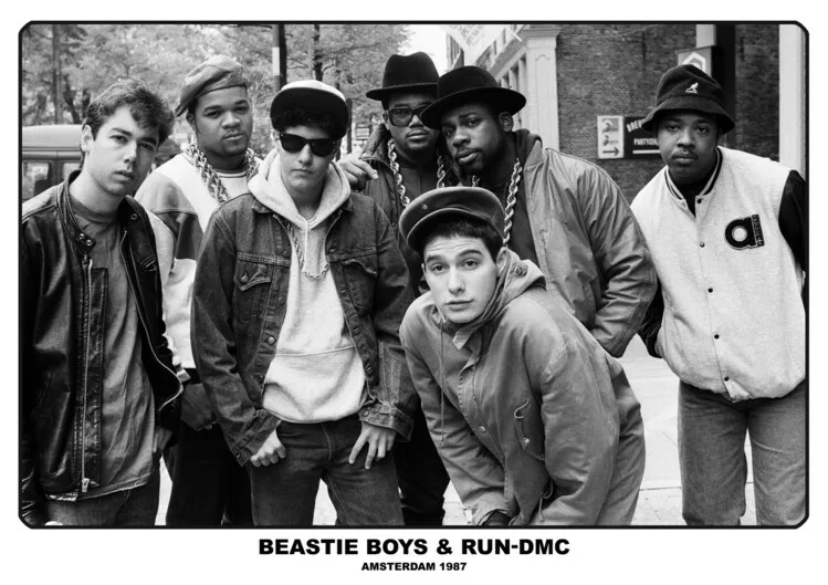 Plakát Beastie Boys / Run Dmc - Amsterdam 1987