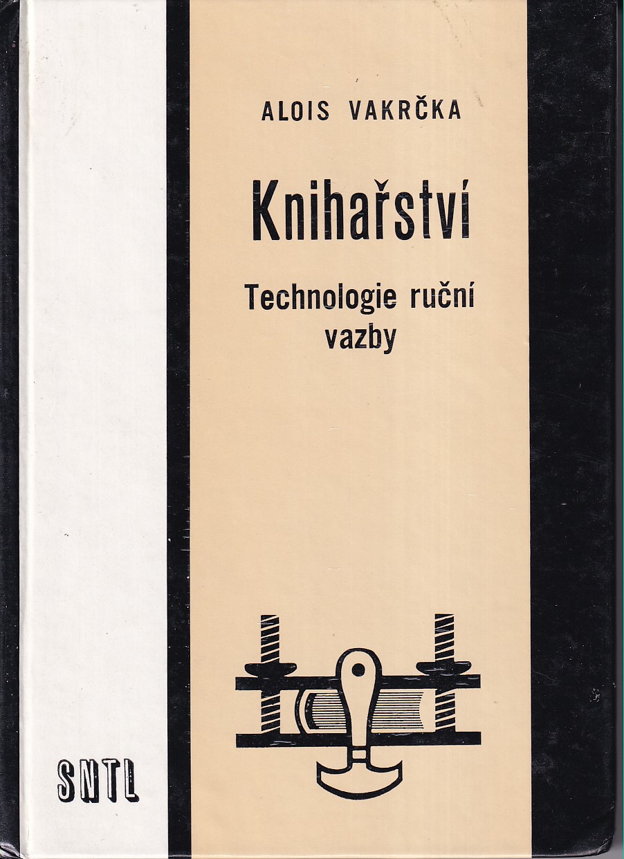 Knihařství : technologie ruční vazby, Alois Vakrčka