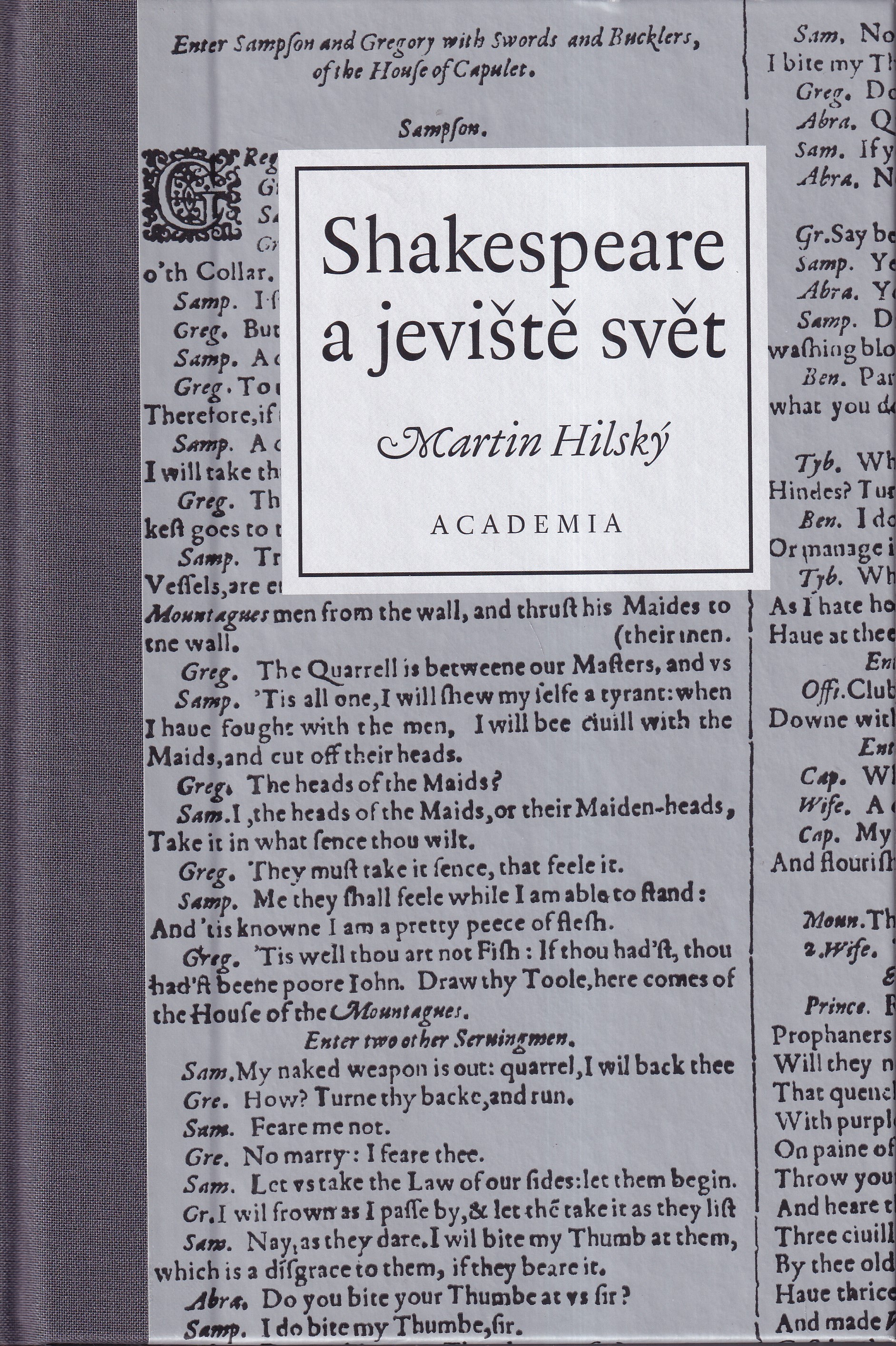 Shakespeare a jeviště svět