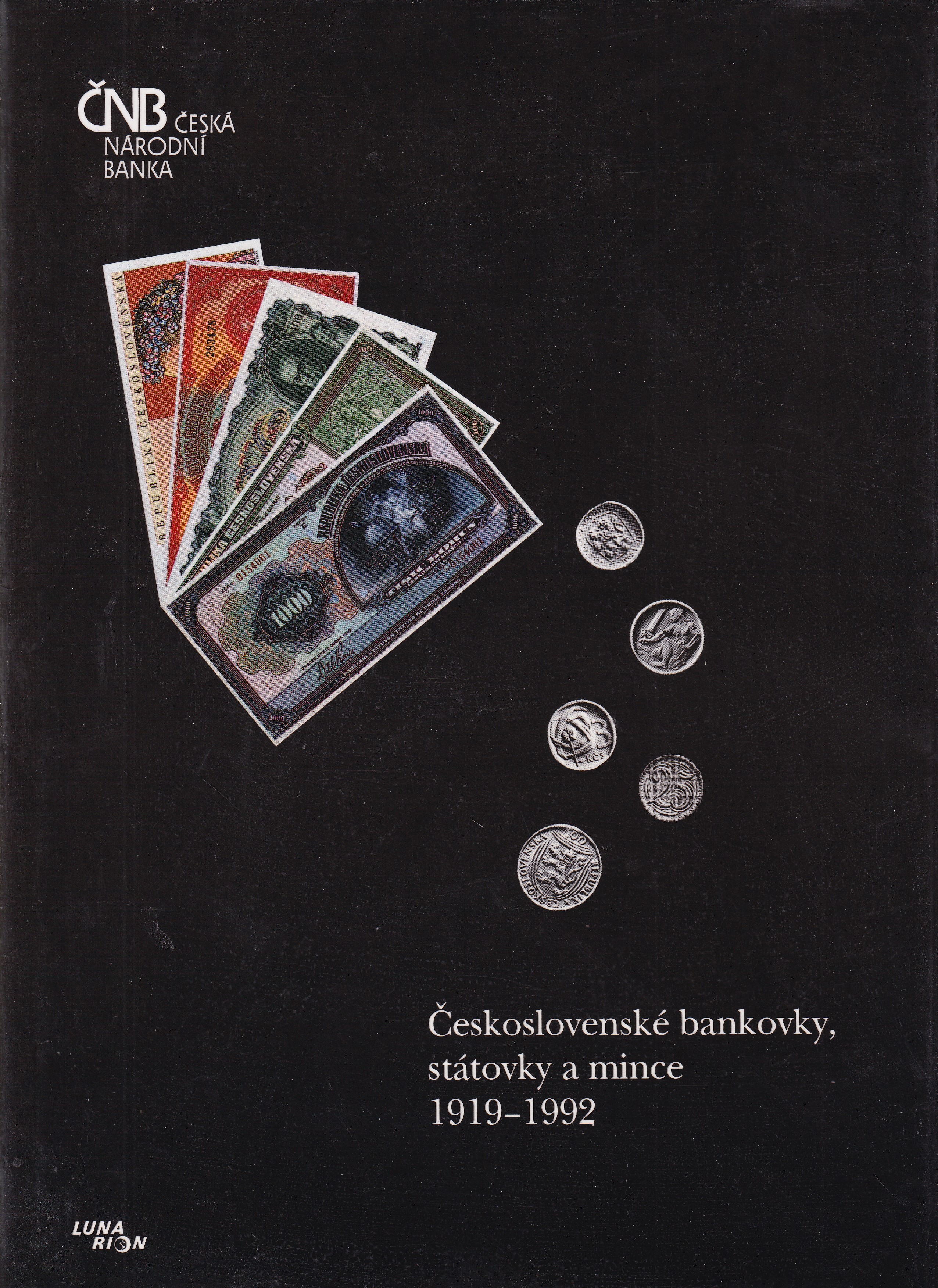 Československé bankovky, státovky a mince 1919-1992