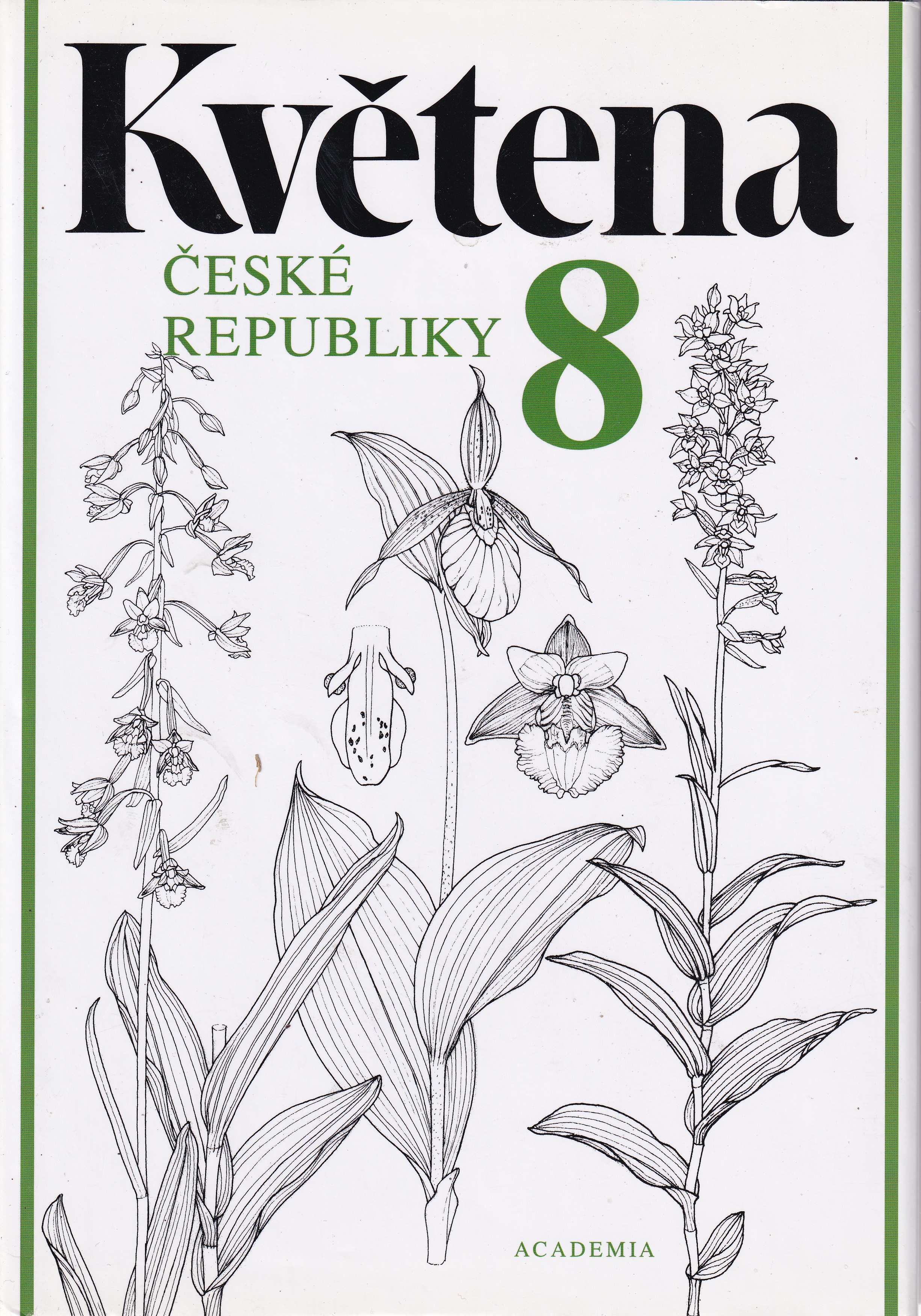 Květena České republiky 8 editor Jitka Štěpánková