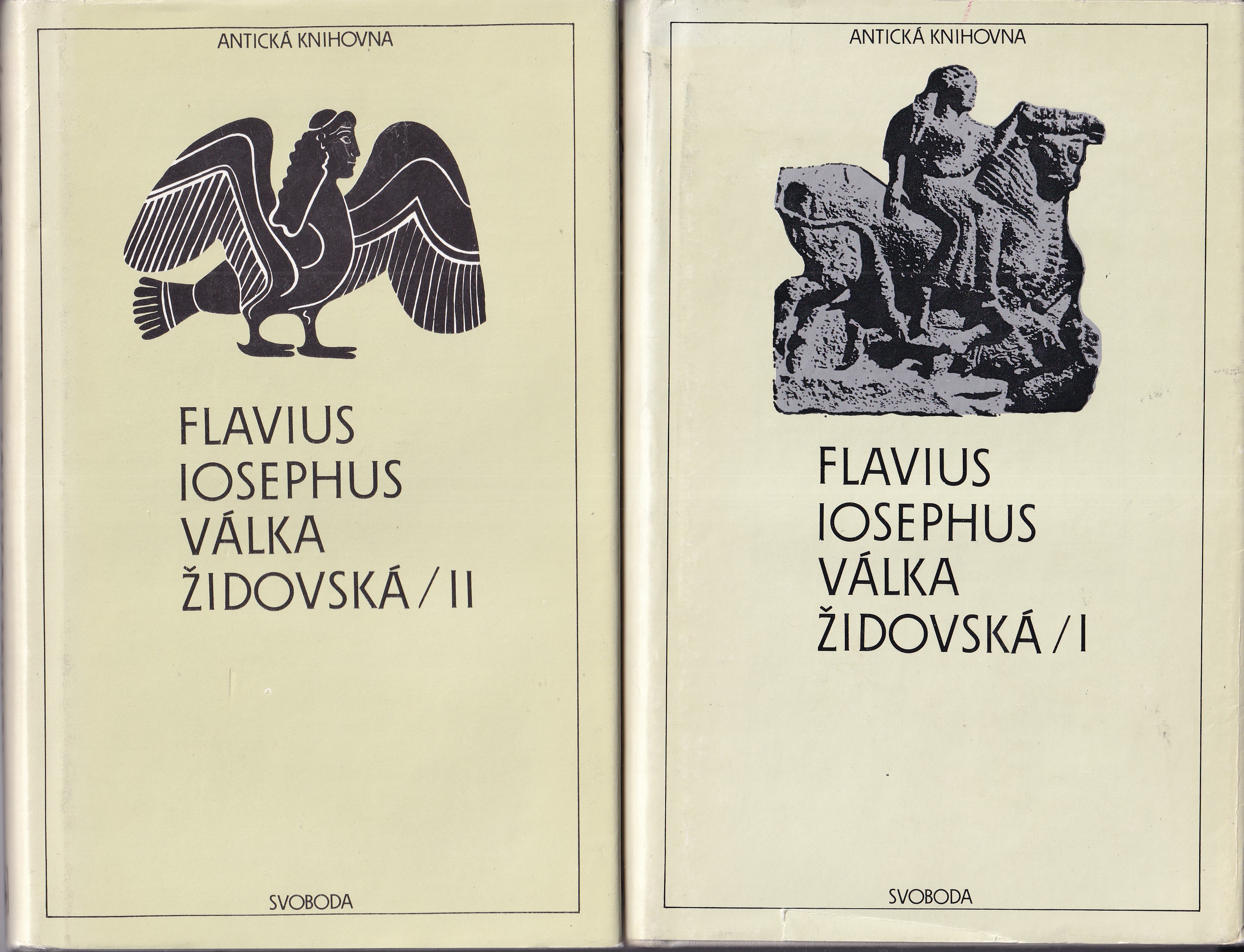 Válka židovská 2 svazky
