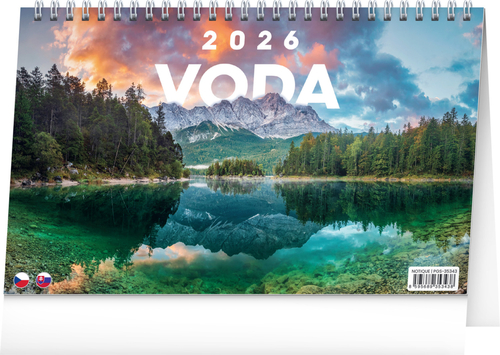 Voda 2026 - stolní kalendář