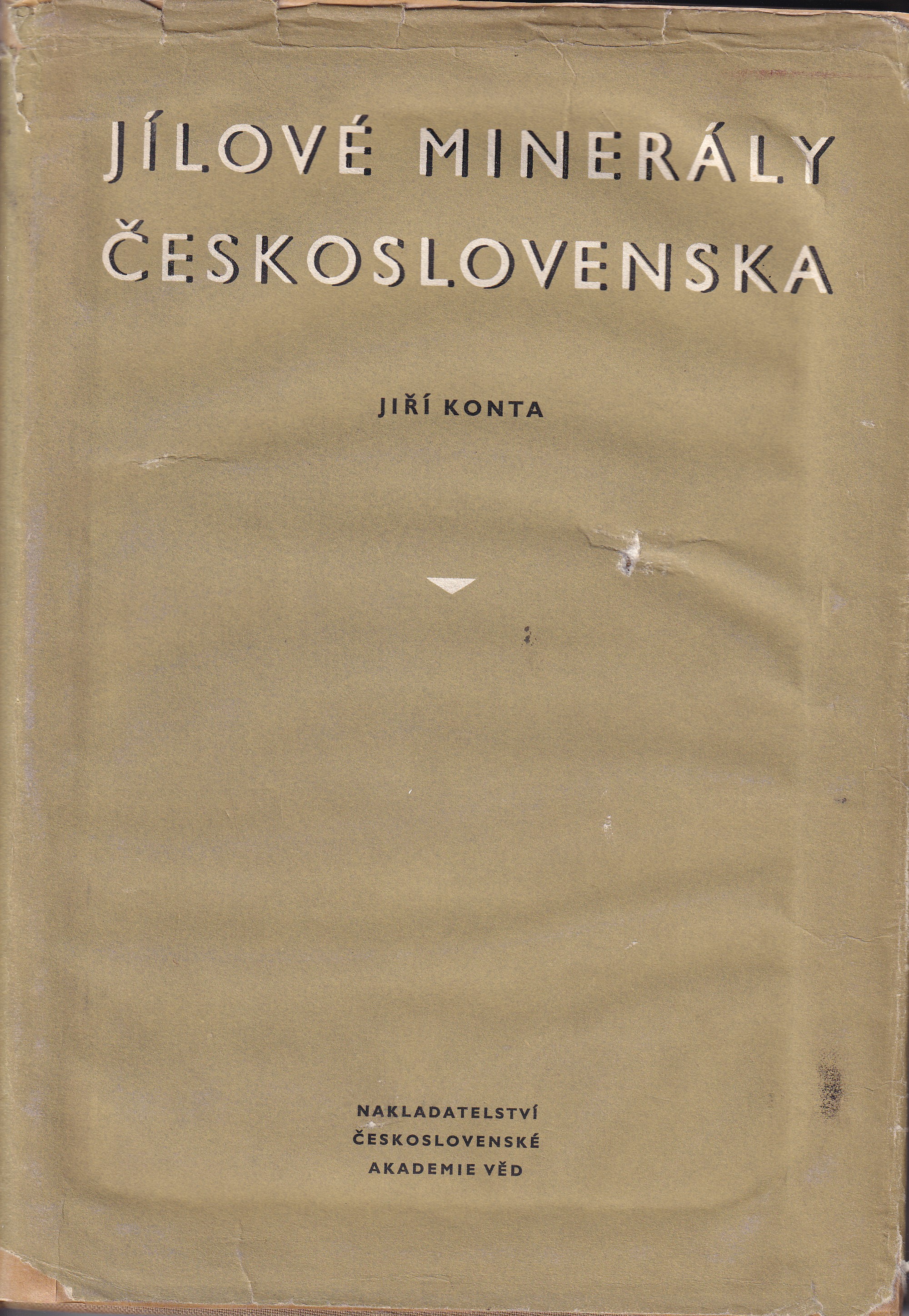 Jílové minerály Československa  Jiří Konta