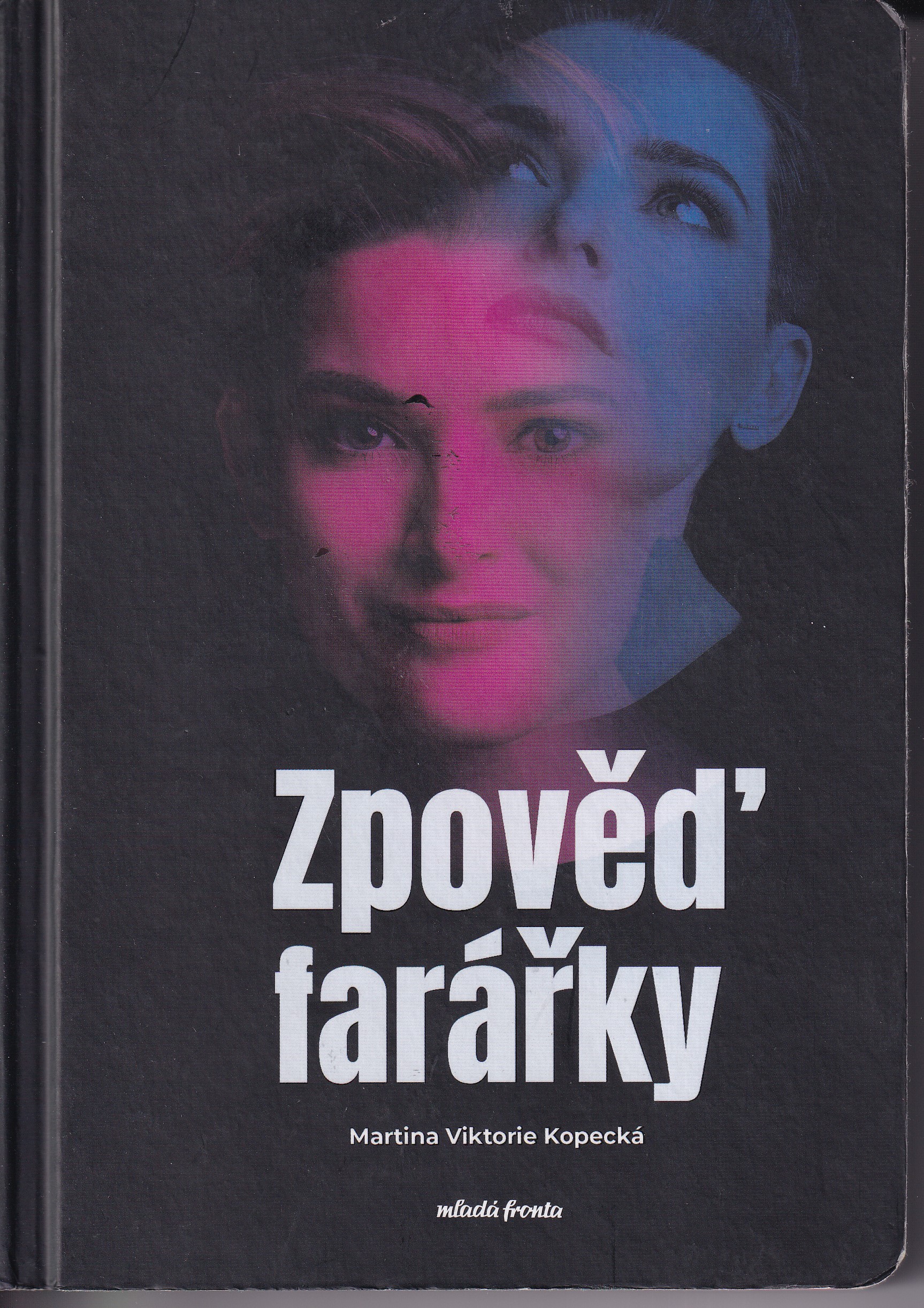 Zpověď farářky - podpis autorky
