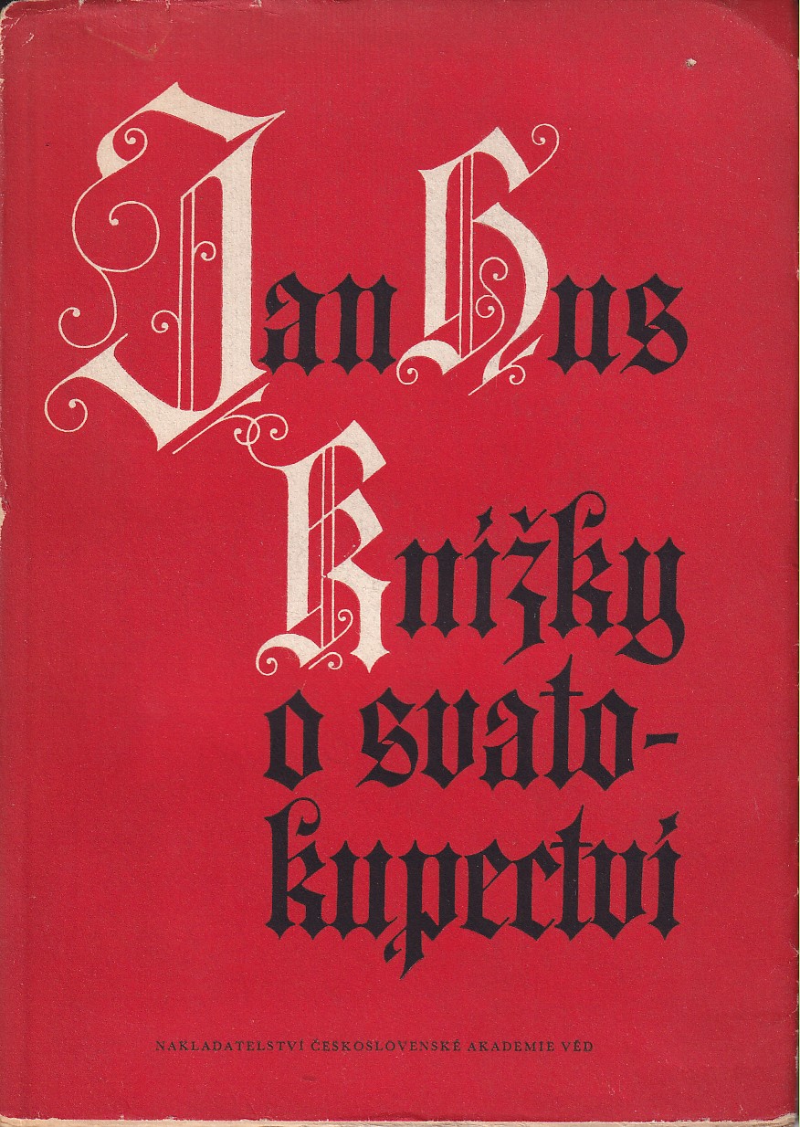 Knížky o svatokupectví