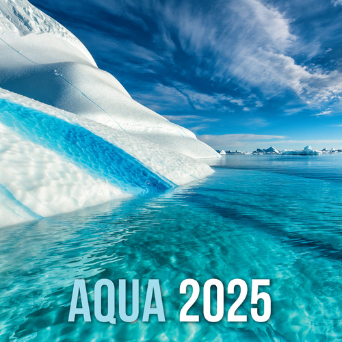 Aqua 2025 - nástěnný kalendář