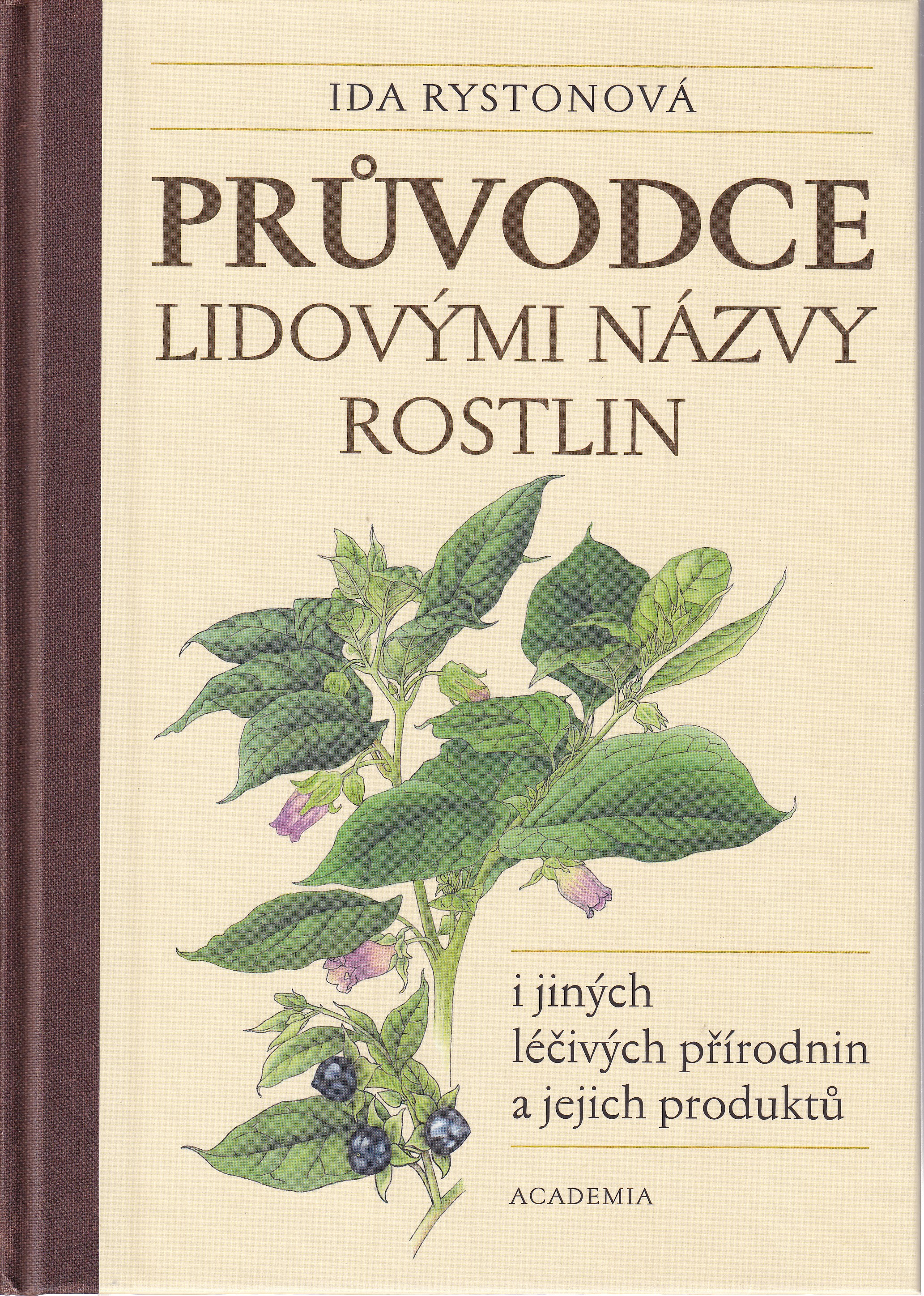 Průvodce lidovými názvy rostlin i jiných léčivých přírodnin a jejich produktů