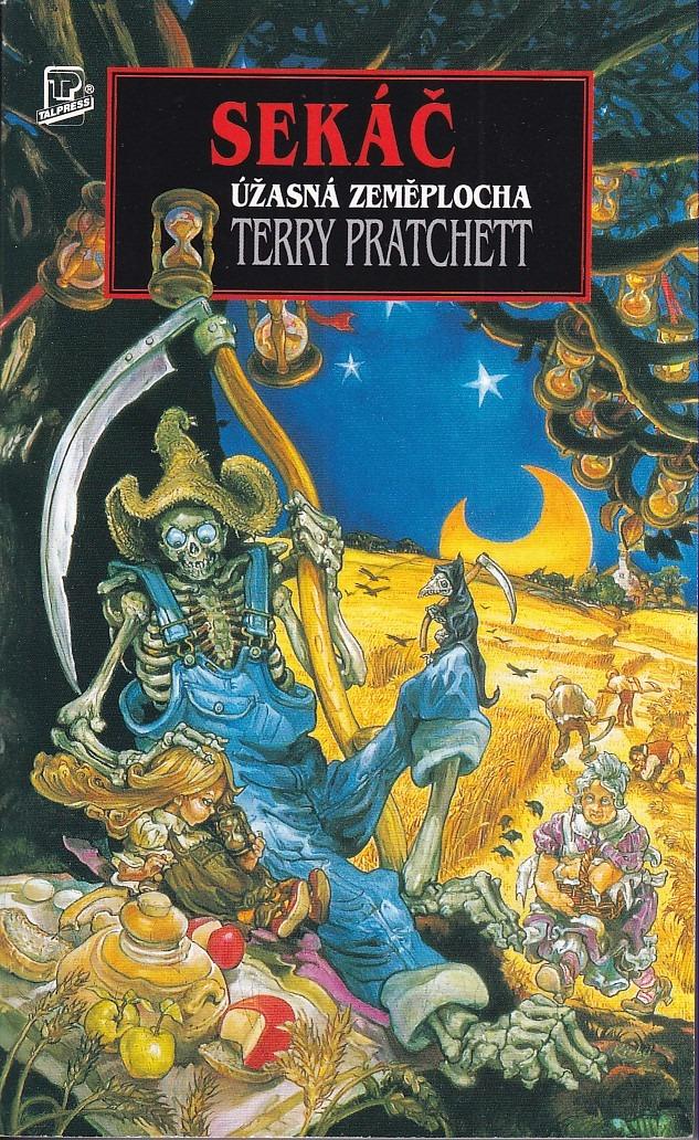 Sekáč - podpis autora Terry Prachett