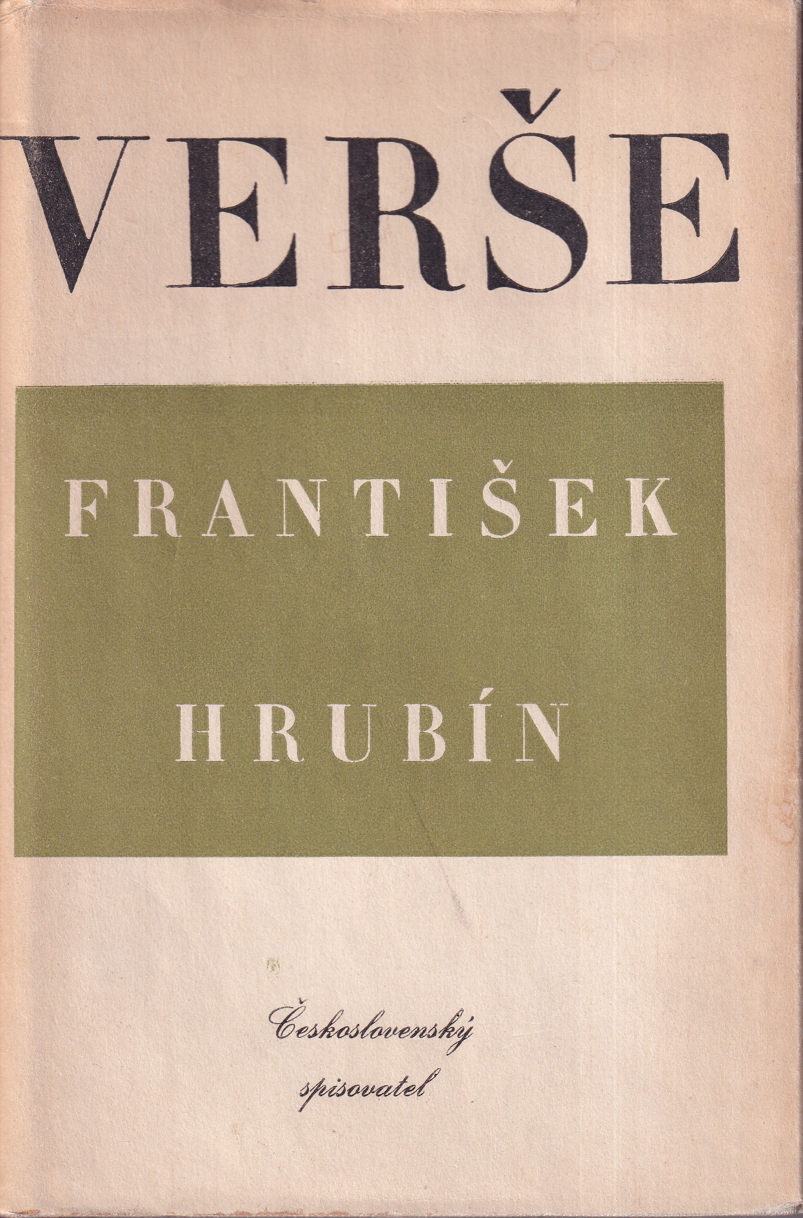 Verše : 1932-1948 / podpis autora!