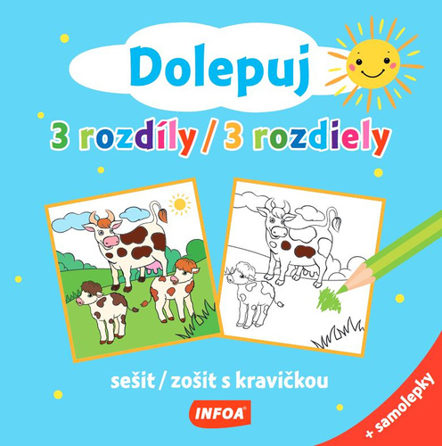 Dolepuj 3 rozdíly/3 rozdiely