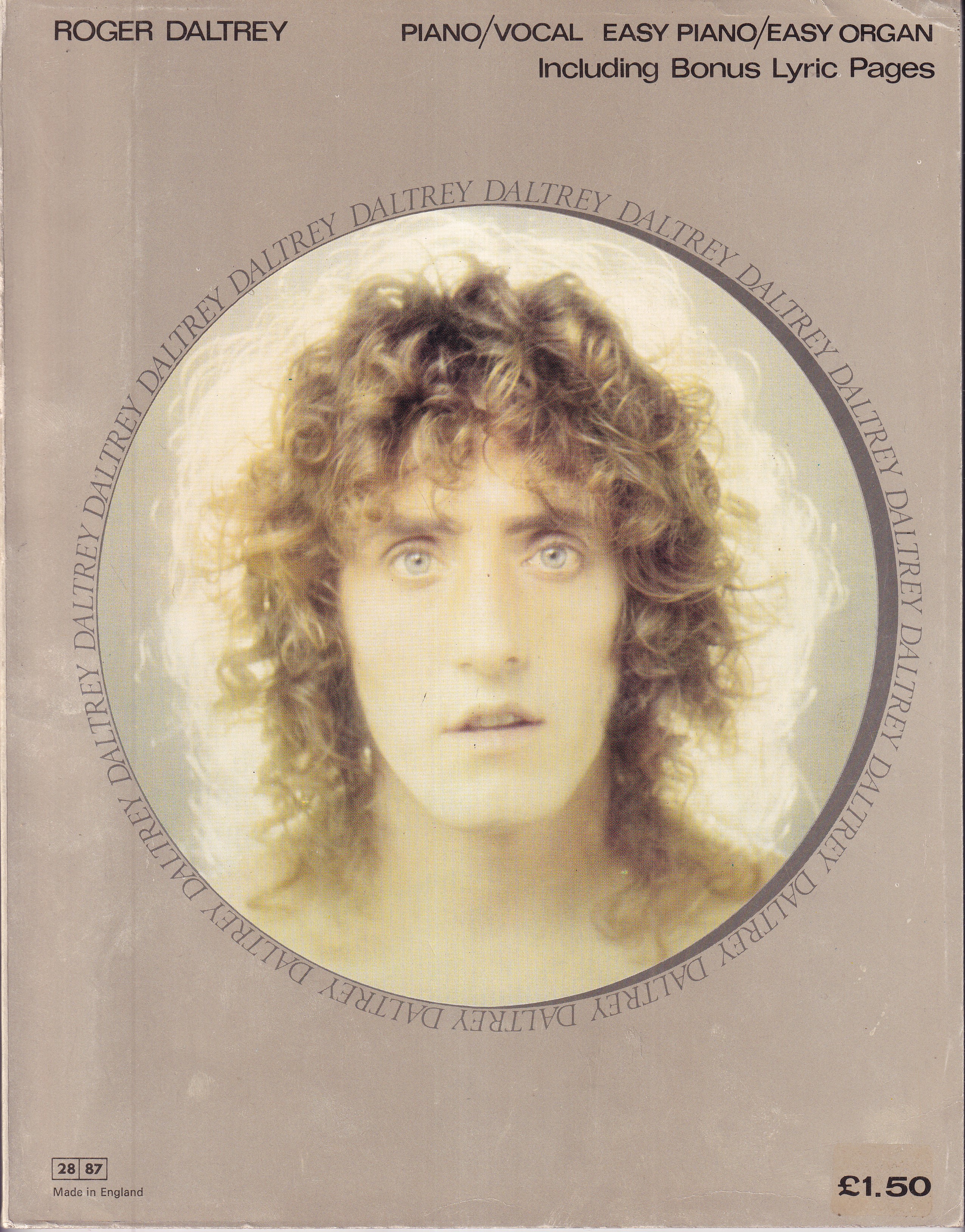 Roger Daltrey - noty