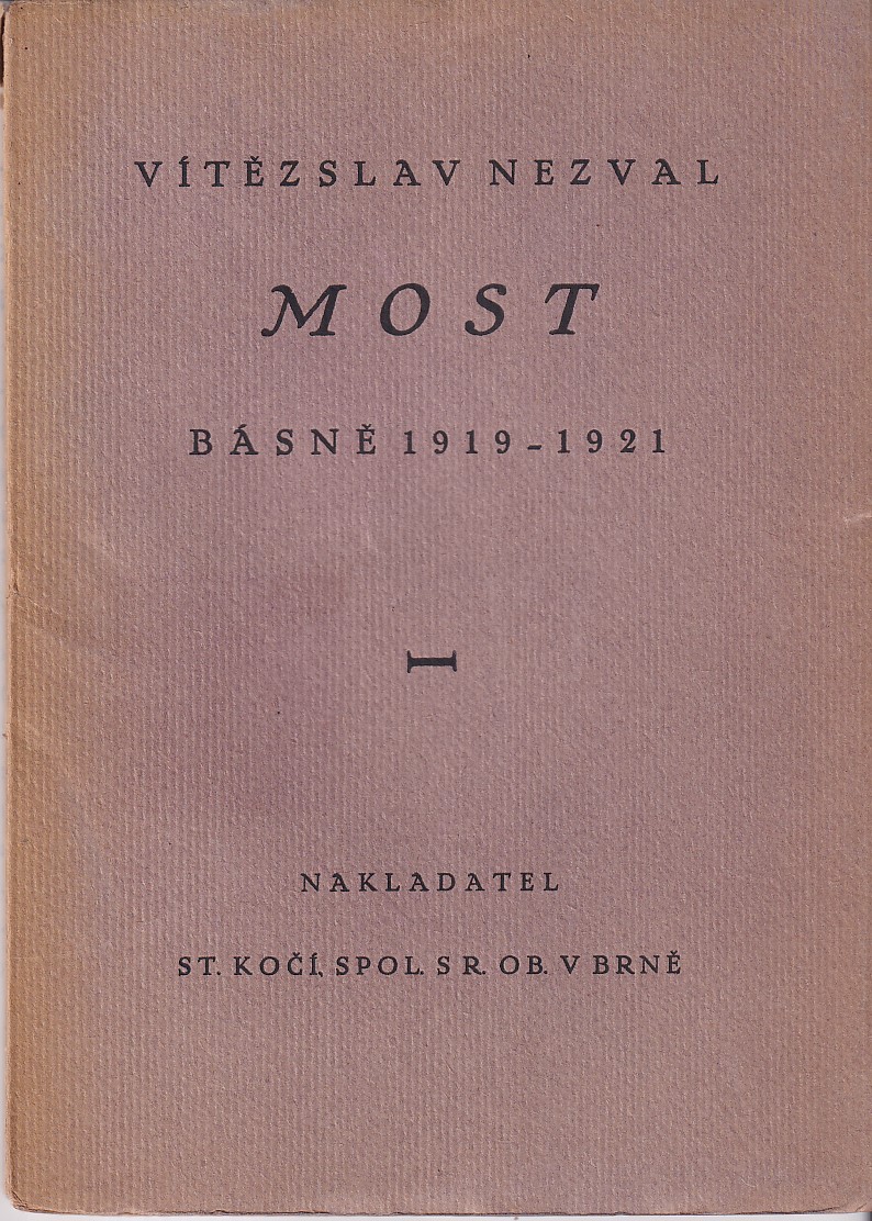 Most : básně 1919-21