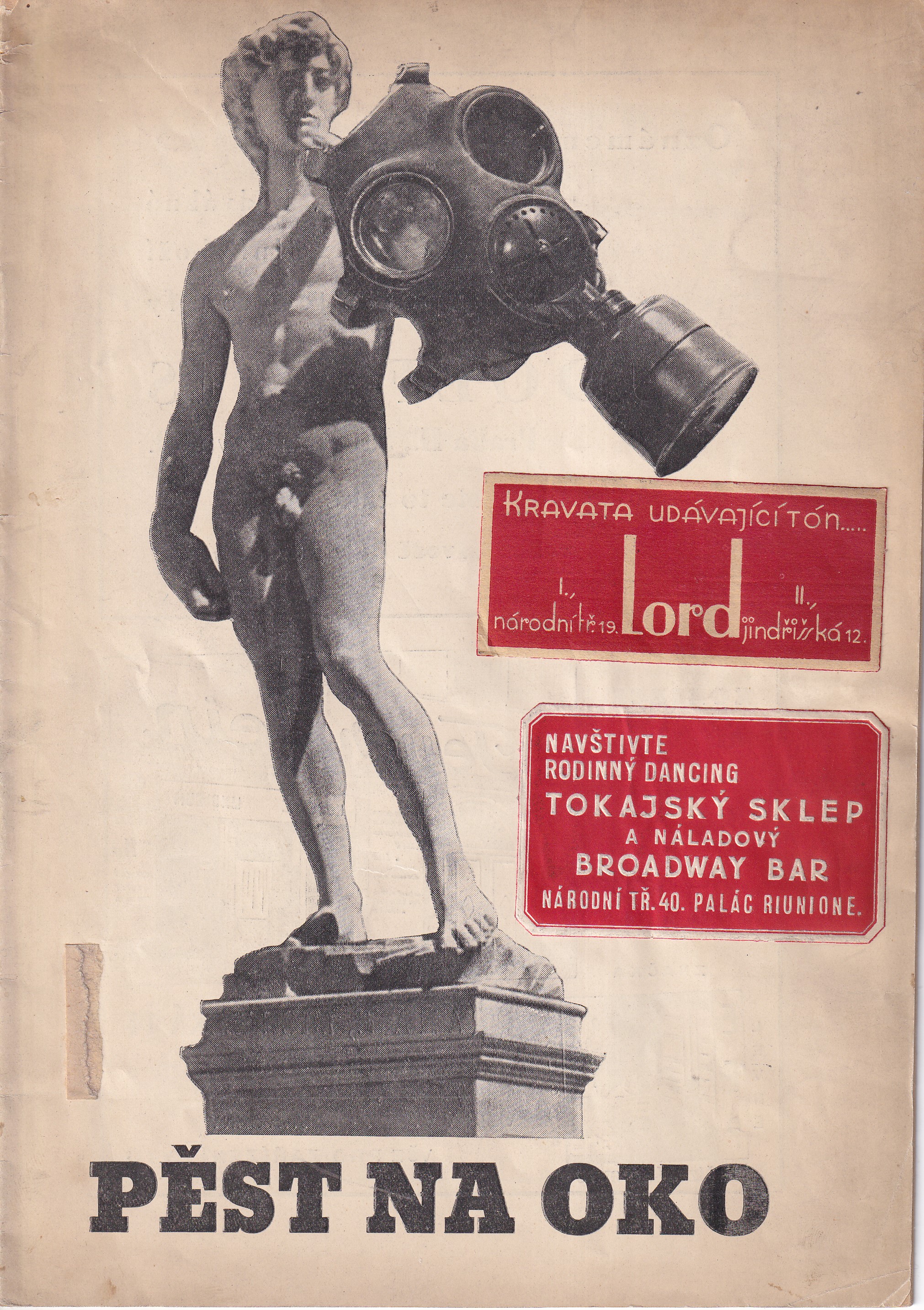 Lokální patriot 4 : Noviny Osvobozeného divadla - Pěst na oko