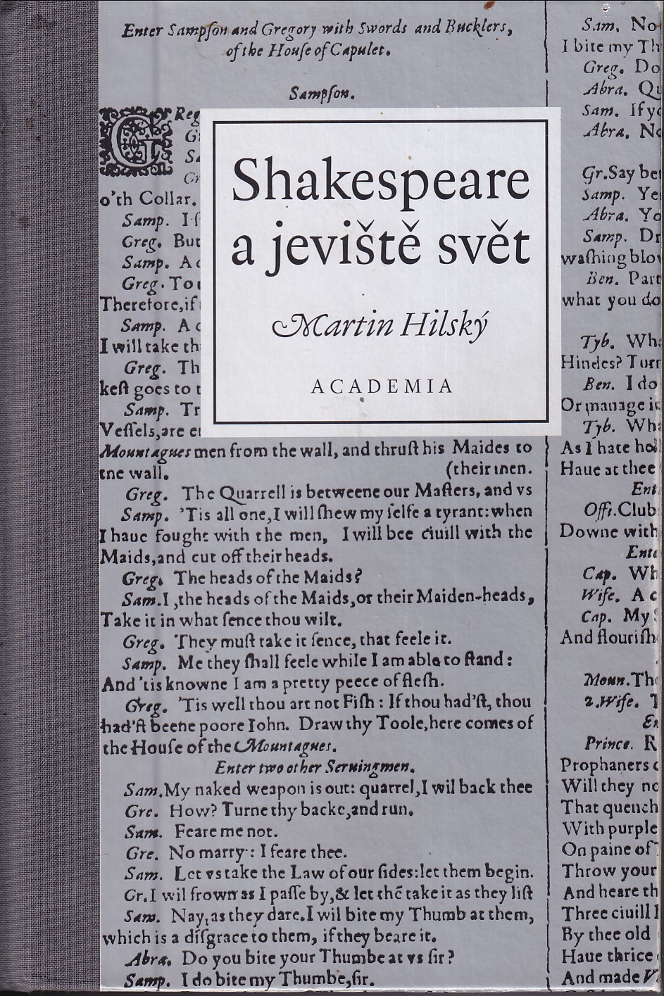 Shakespeare a jeviště svět