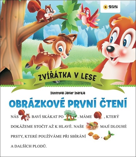 Obrázkové první čtení Zvířátka v lese