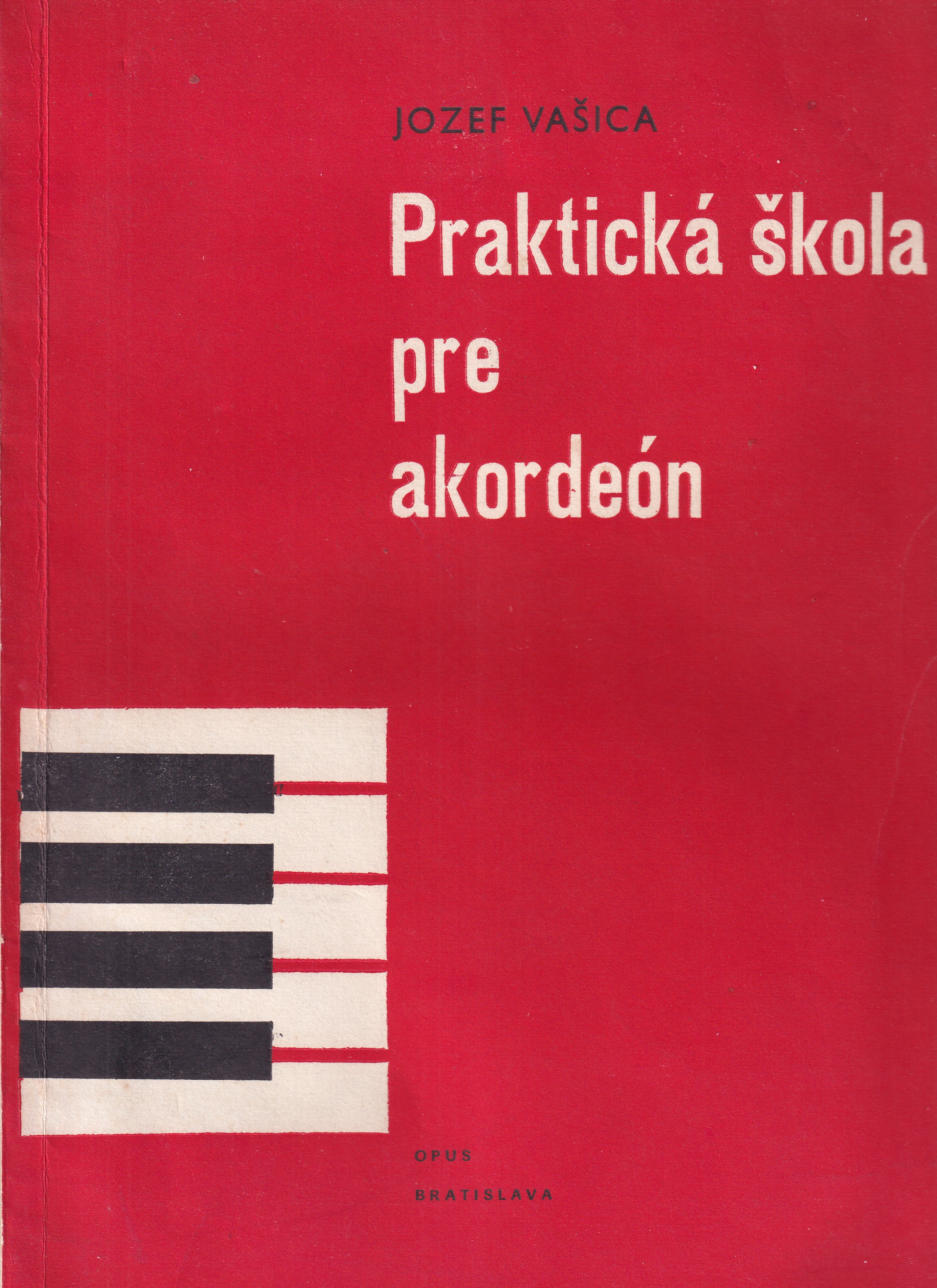 Praktická škola pre akordeón - noty