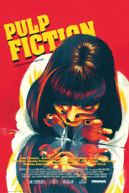 Plakát Mia Wallace - Pulp Fiction