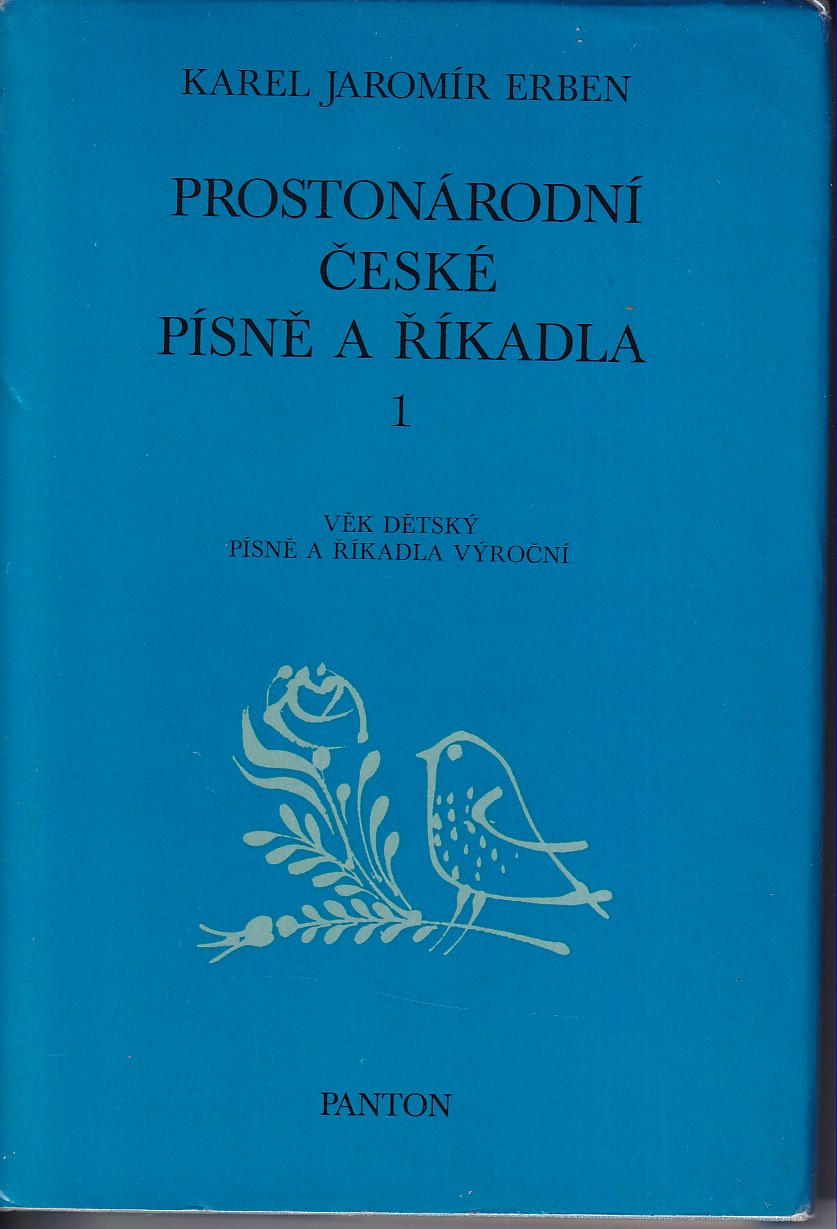 Prostonárodní české písně a říkadla 1. díl - noty, zpěvník
