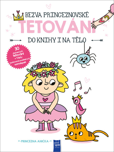 Bezva princeznovské tetování do knihy i na tělo