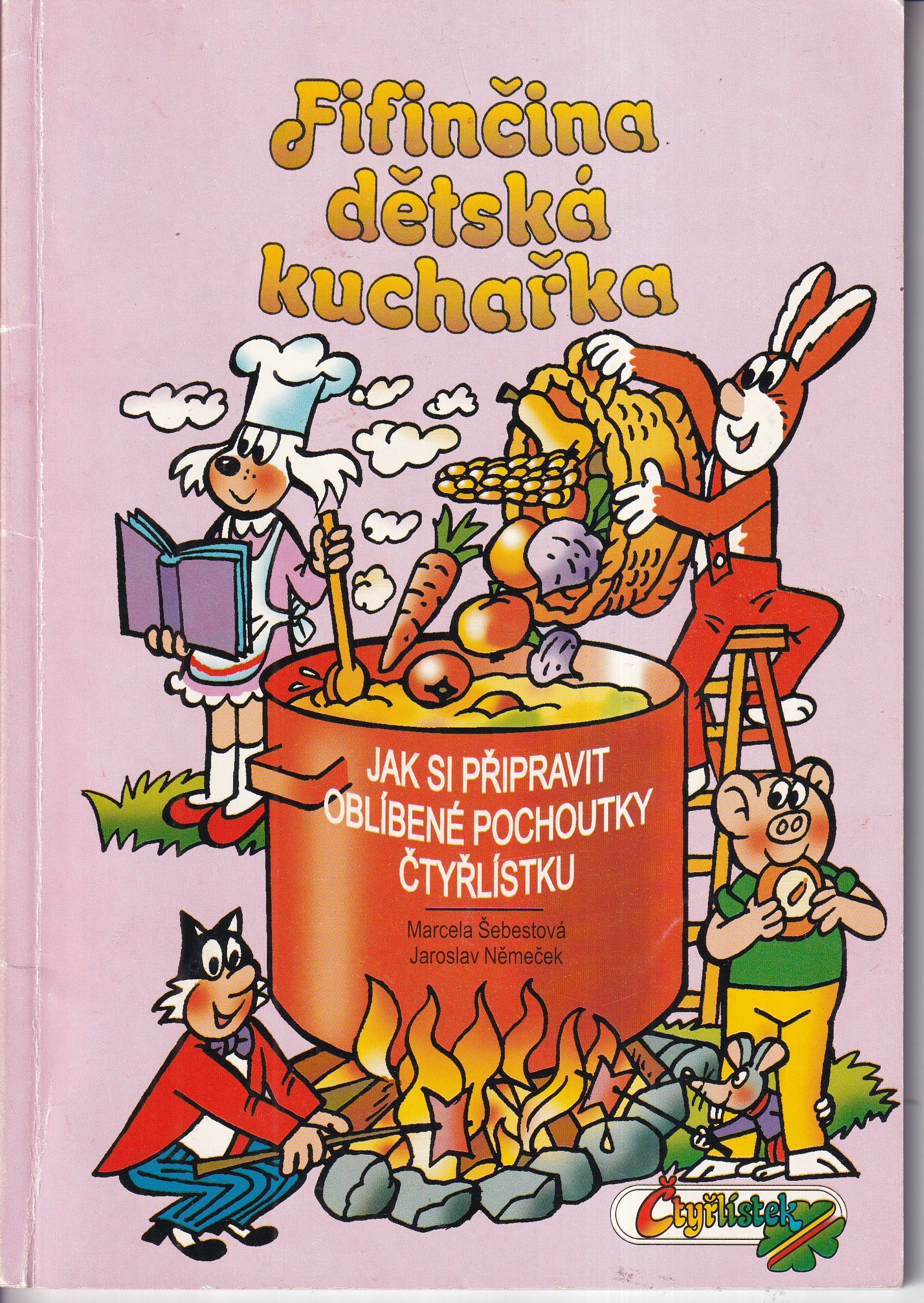 Fifinčina dětská kuchařka - čtyřlístek