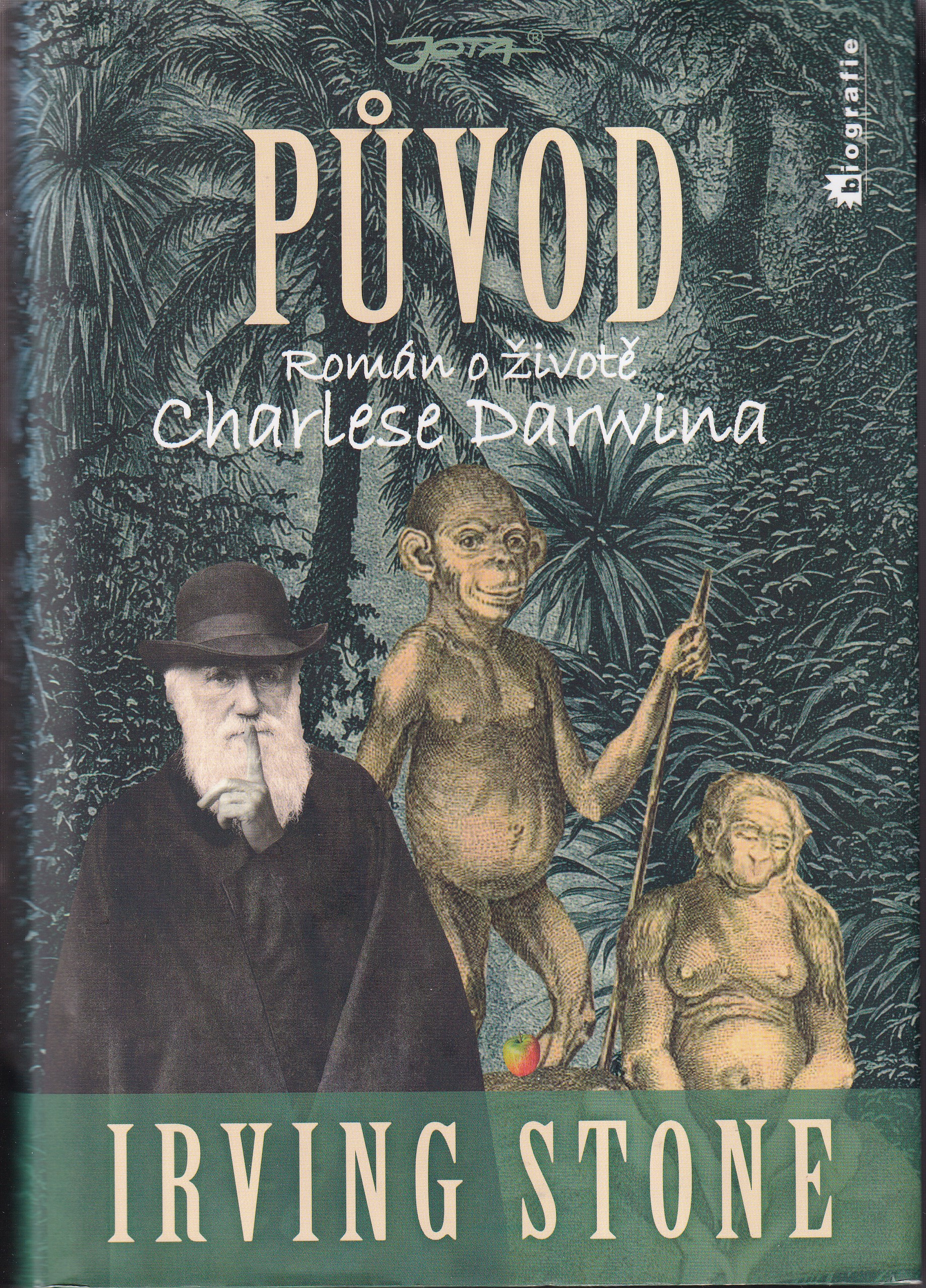 Původ : román o životě Charlese Darwina