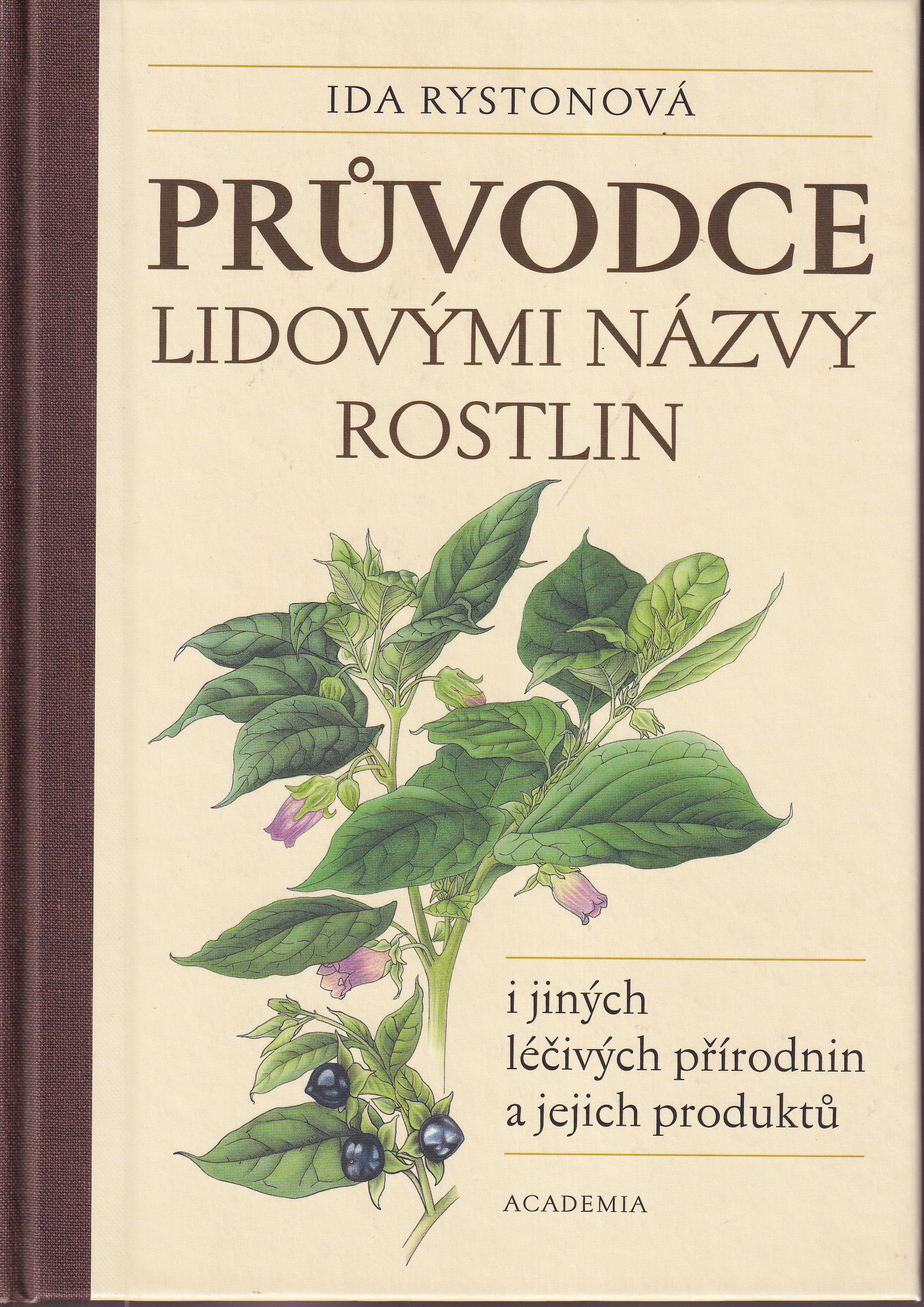 Průvodce lidovými názvy rostlin i jiných léčivých přírodnin a jejich produktů