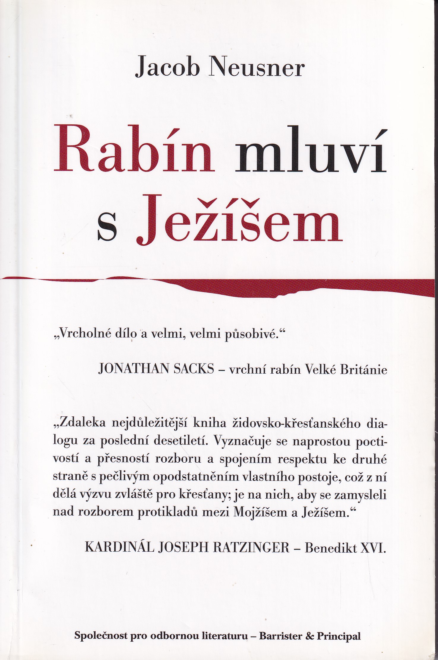 Rabín mluví s Ježíšem