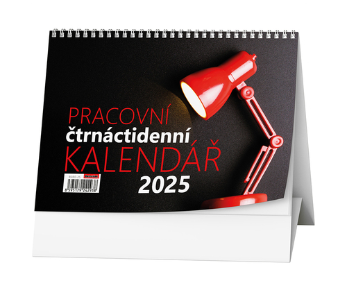 Pracovní čtrnáctidenní kalendář 2025 - stolní kalendář