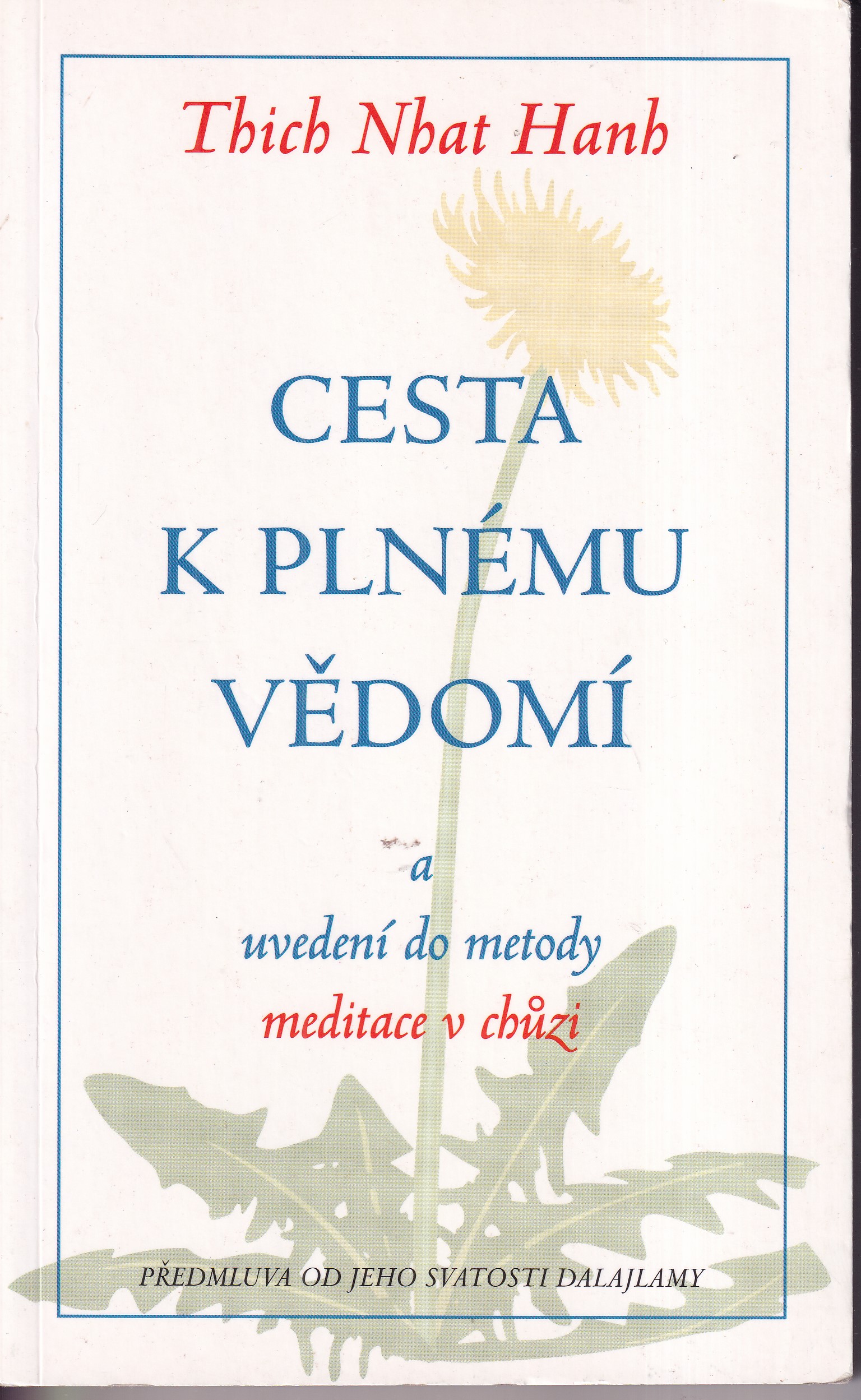 Cesta k plnému vědomí a uvedení do metody meditace v chůzi