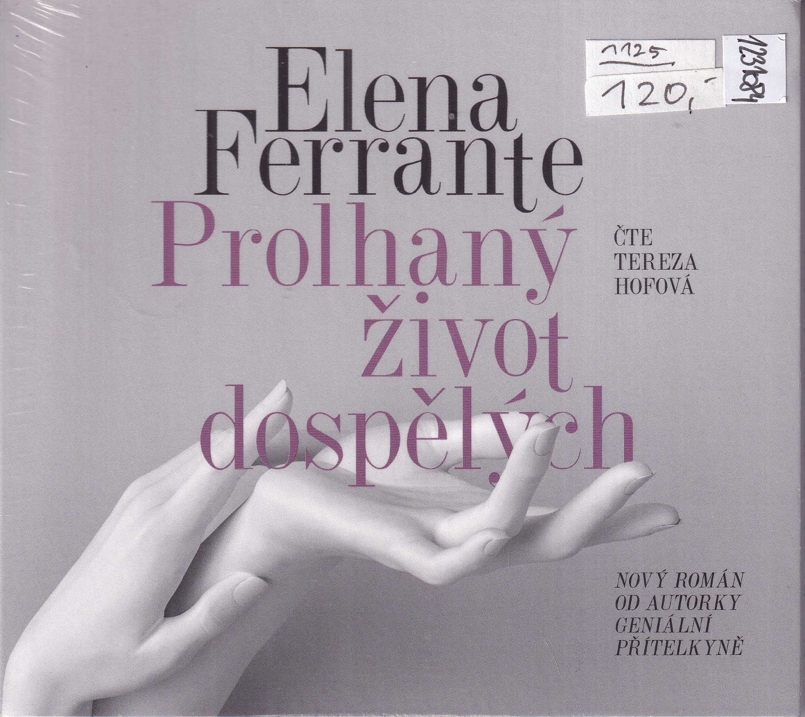 CD MP3, audiokniha Elena Ferrante : Prolhaný život dospělých