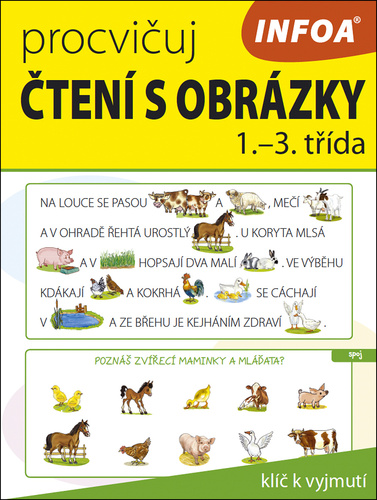 Procvičuj čtení s obrázky 1.–3. třída