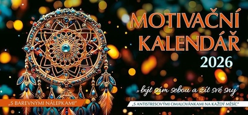 Motivační kalendář 2026 - stolní kalendář