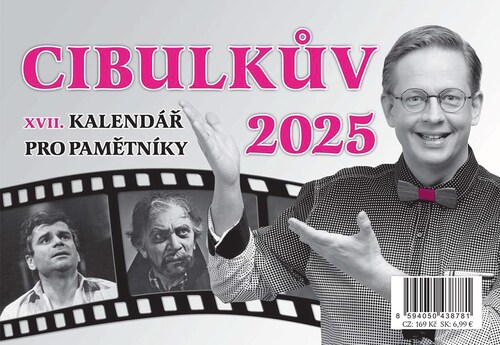 Cibulkův kalendář pro pamětníky 2025  stolní kalendář