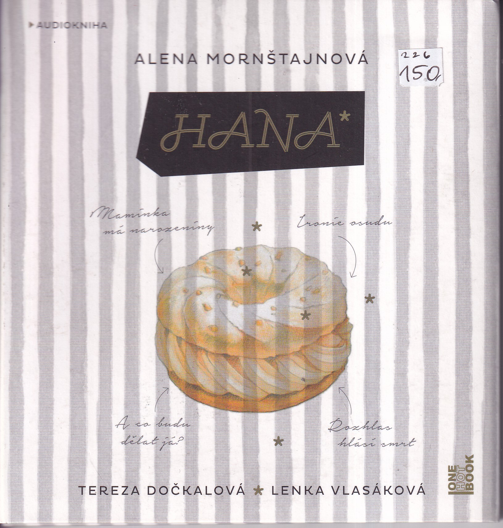 CD MP3, audiokniha Alena Mornštajnová : Hana